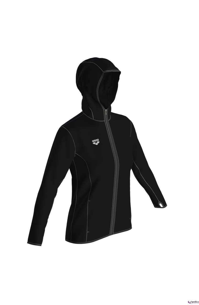 arena-w-gym-spacer-f-z-giacca-donna-con-cappuccio image 3