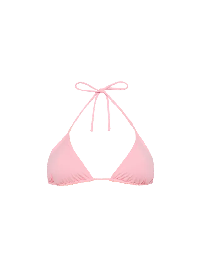 mc2-saint-barth-leah-top-bikini-triangolo-rosa image 1
