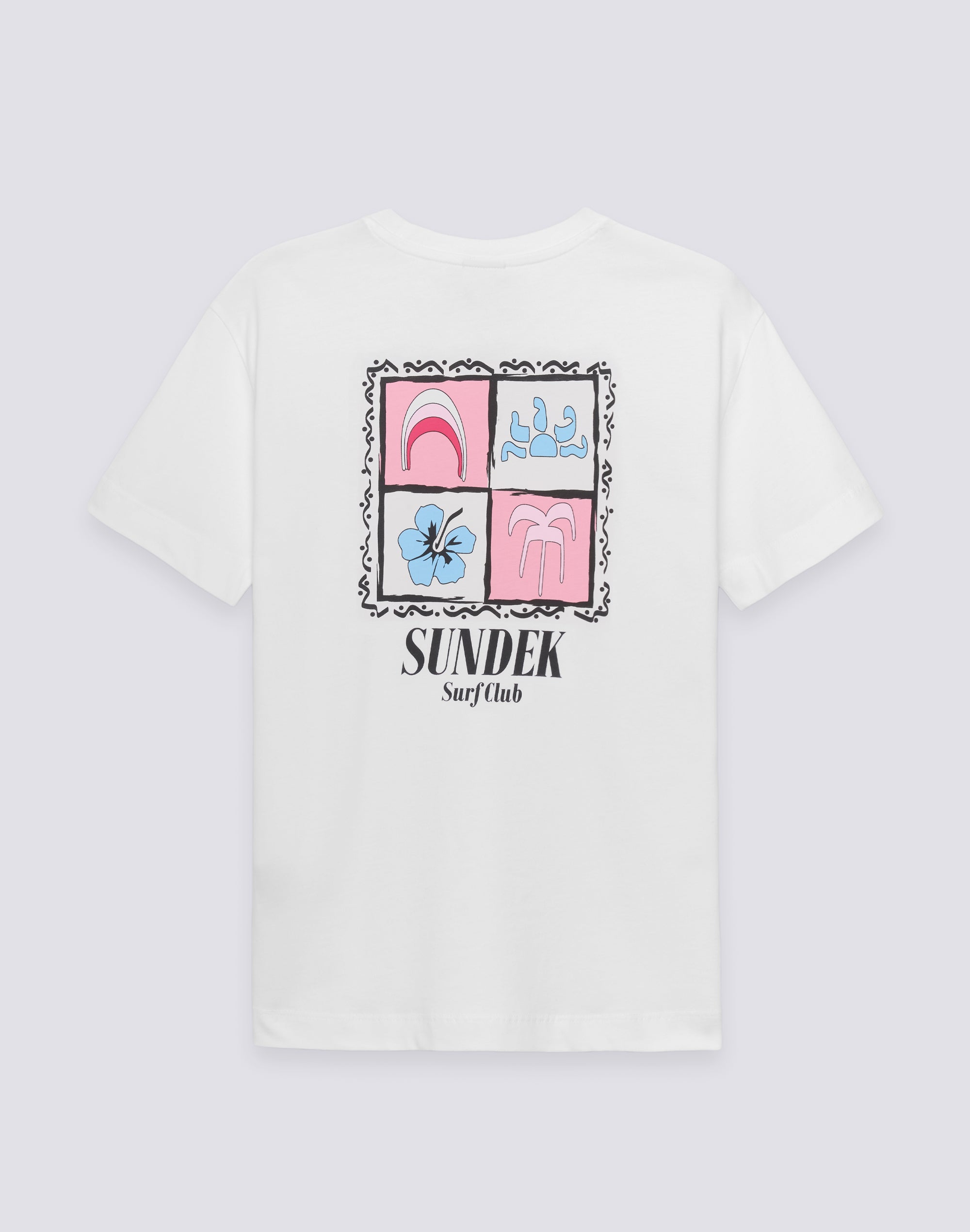 sundek-t-shirt-donna-stampe-fit-comfort-girocollo image 1