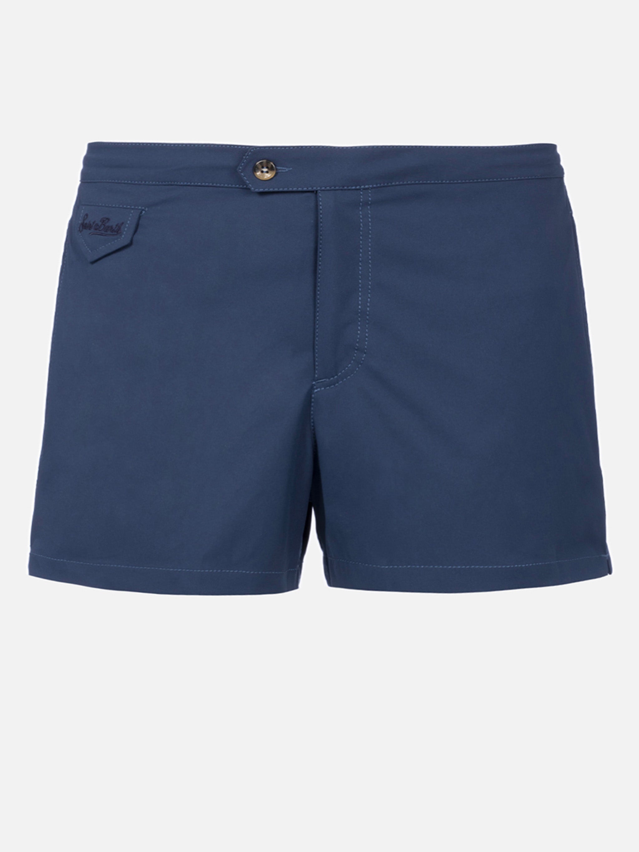 mc2-saint-barth-harrys-costume-mare-uomo-blu-navy-tinta-unita-slim image 1