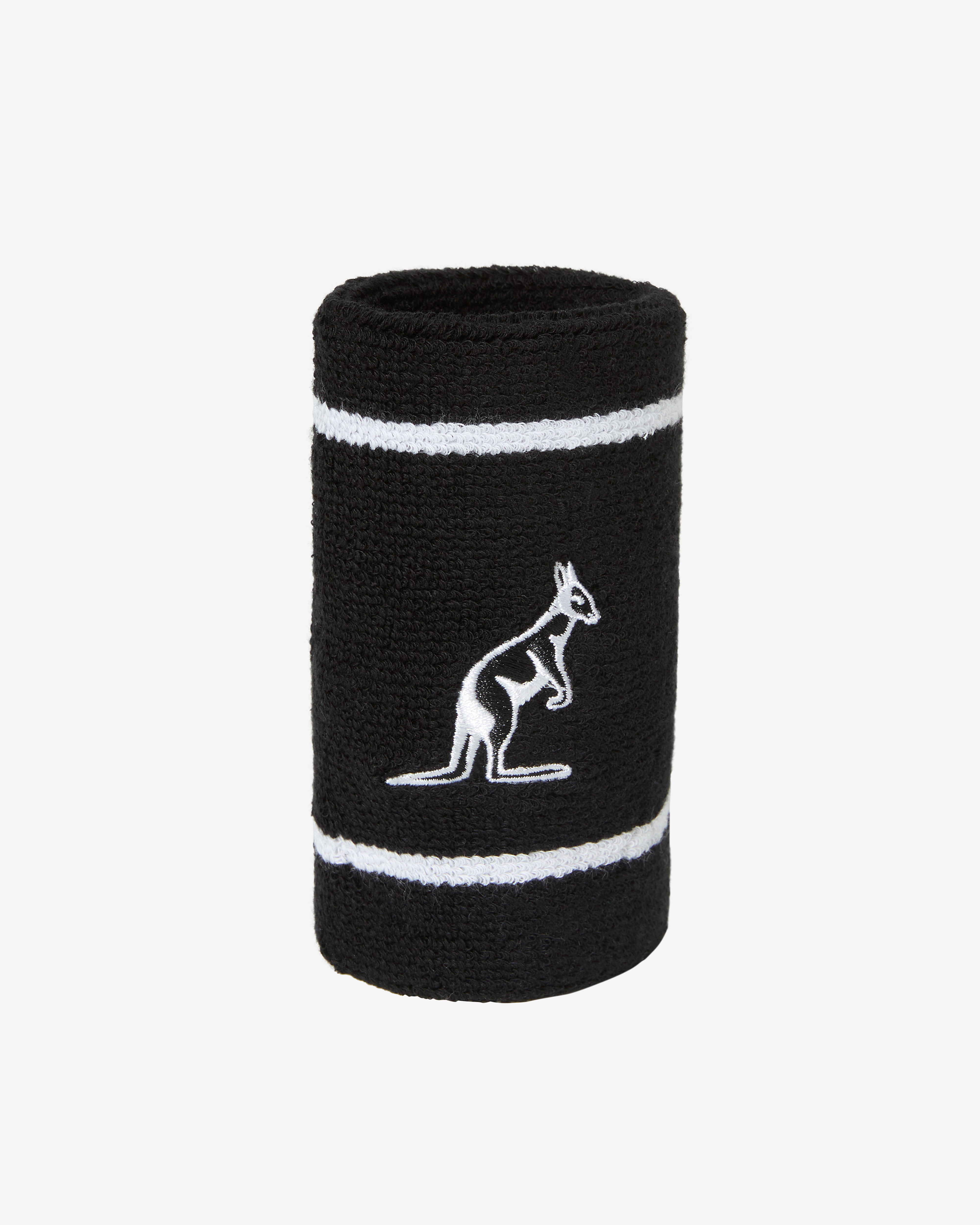 australian-tennis-crew-polsino-spugna-nero-wristband image 1