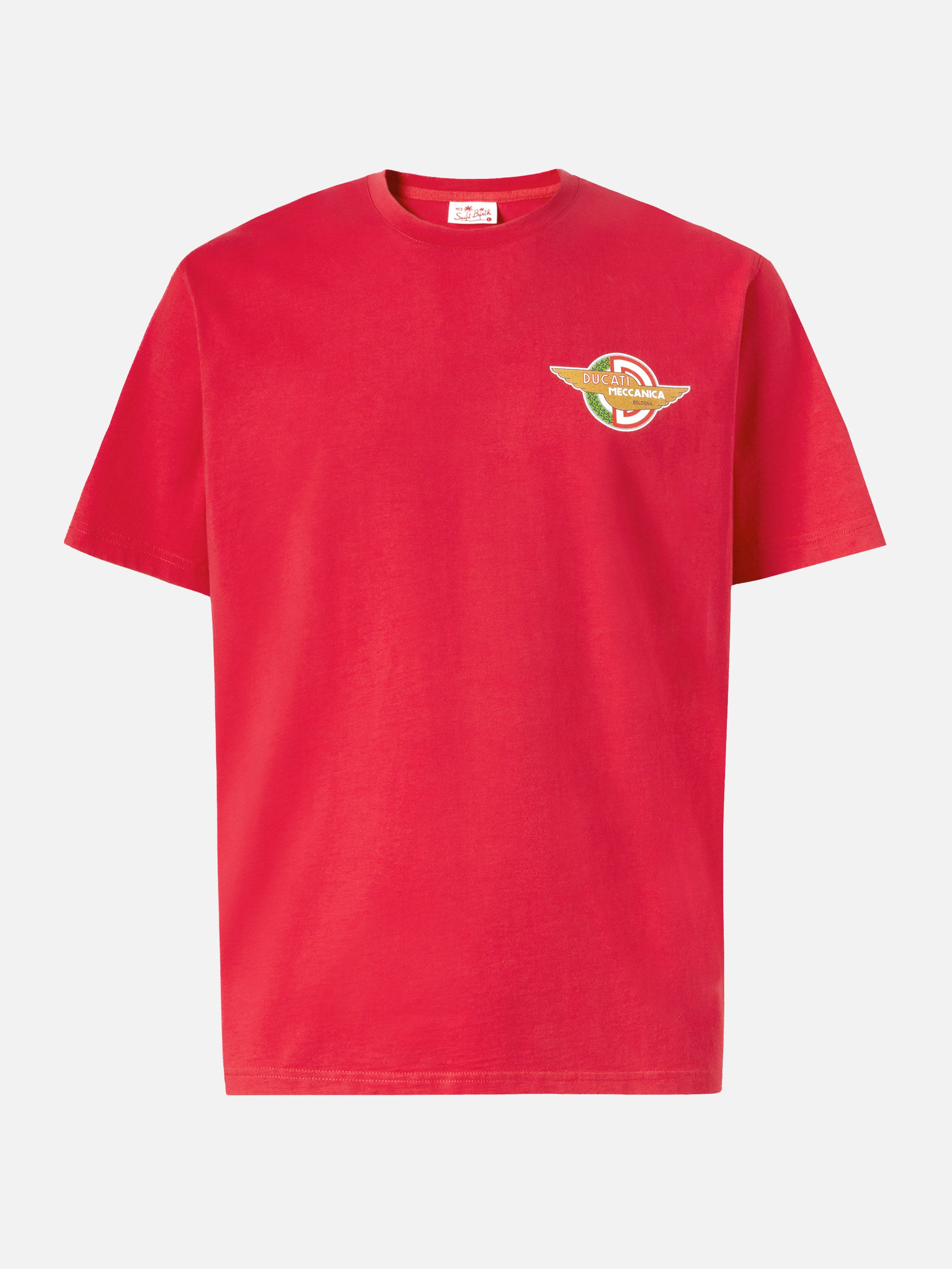 mc2-saint-barth-t-shirt-man-ducati-meccanica-rossa-special-edition image 4