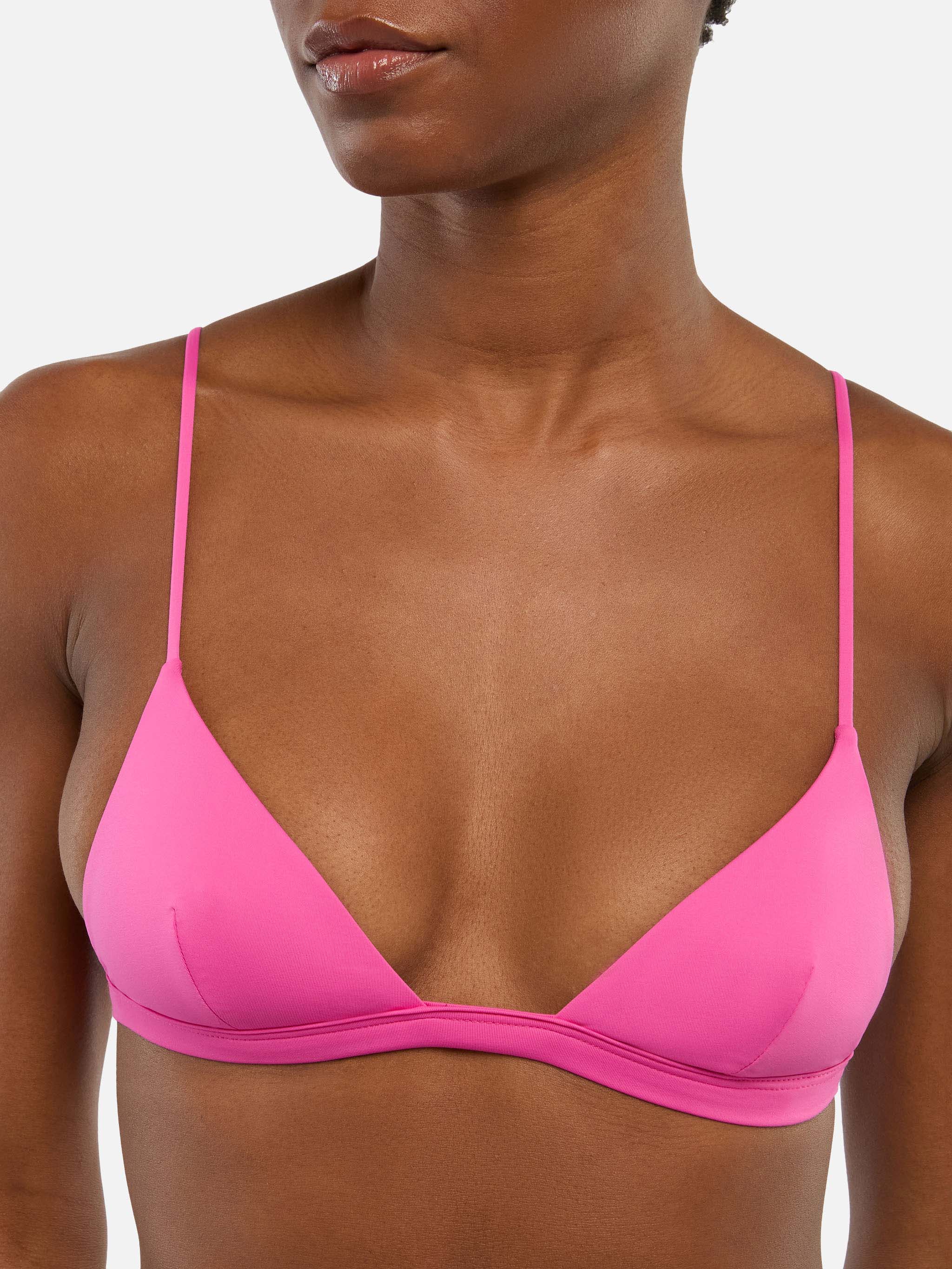 mc2-saint-barth-rylie-top-bikini-a-triangolo-fucsia image 2