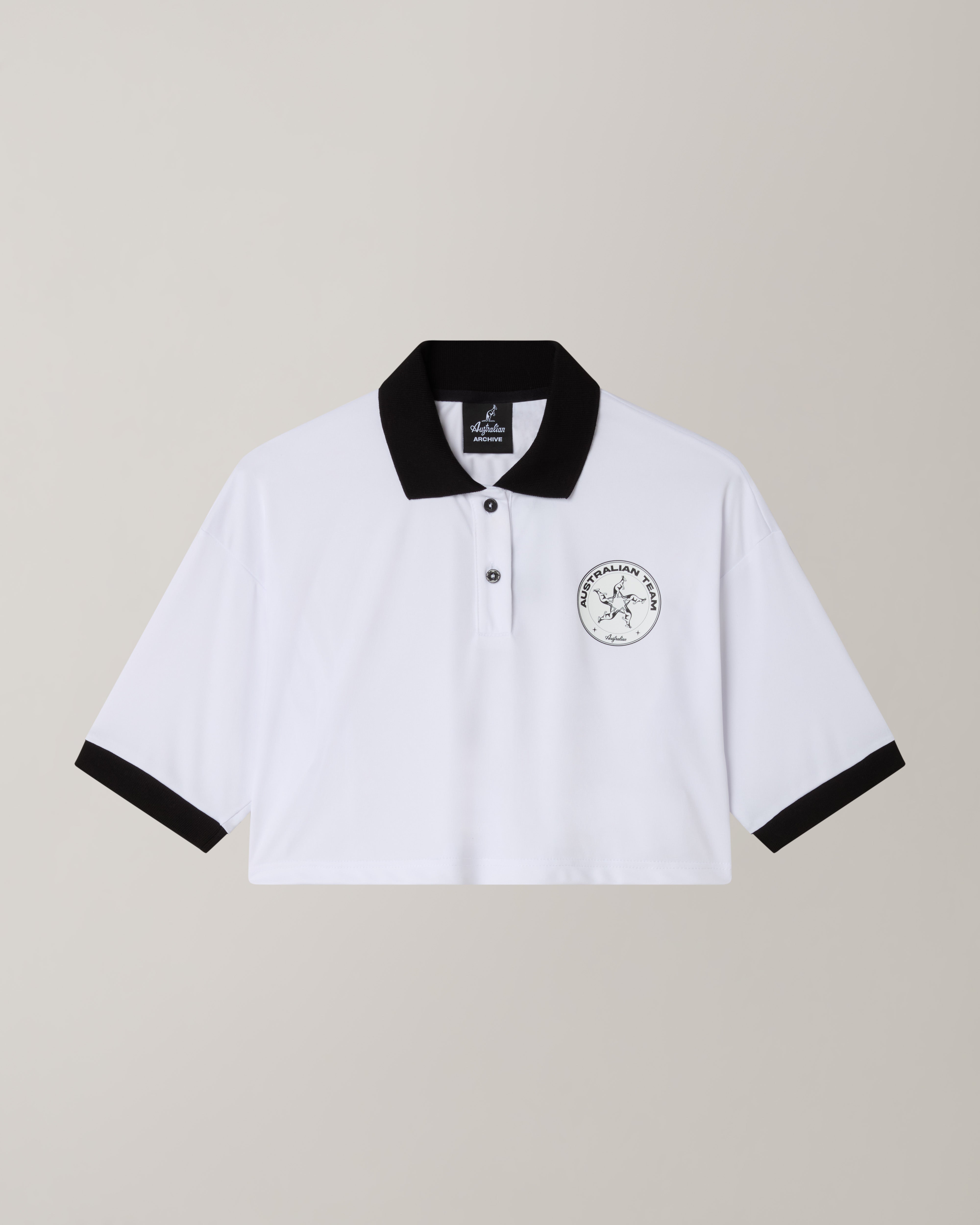 australian-goran-pink-polo-shirt-cropped-tecnica-bianca image 1