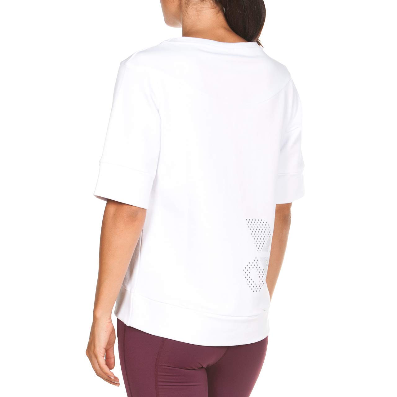 arena-w-gym-s-s-fleece-maglia-di-taglio-ampio-donna image 4