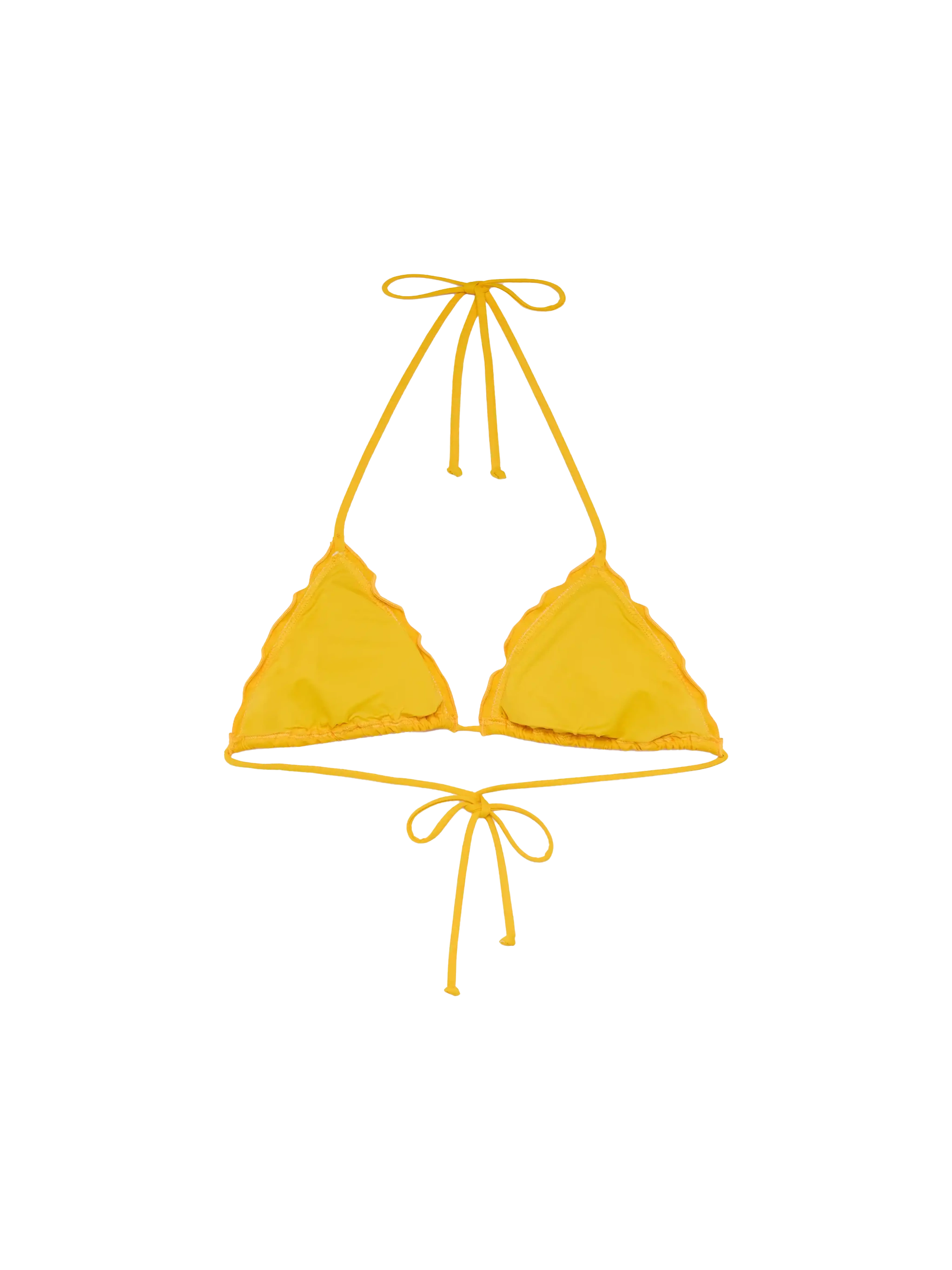 mc2-saint-barth-sagittarius-top-bikini-triangolo-giallo-con-coppe-estraibili image 2