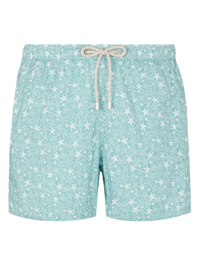 mc2-saint-barth-comfort-light-costume-mare-uomo-stampa-conchiglie-tropicali-verd image 1
