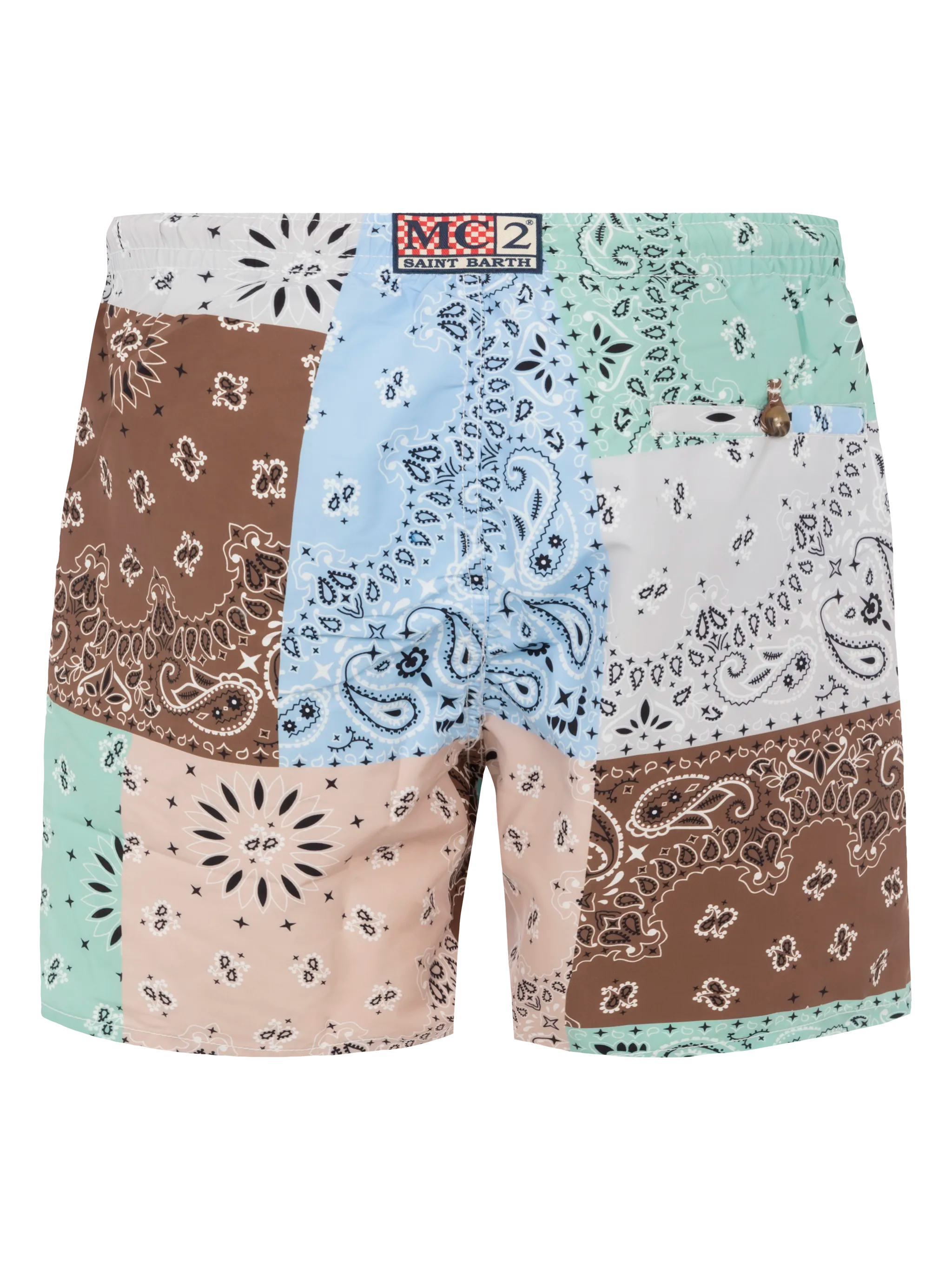 mc2-saint-barth-costume-mare-caprese-media-lunghezza-con-stampa-bandana-patch image 2