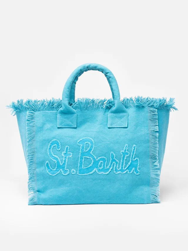 mc2-saint-barth-vanity-tote-bag-in-tela-cotone-azzurra-con-toppa-logo image 1