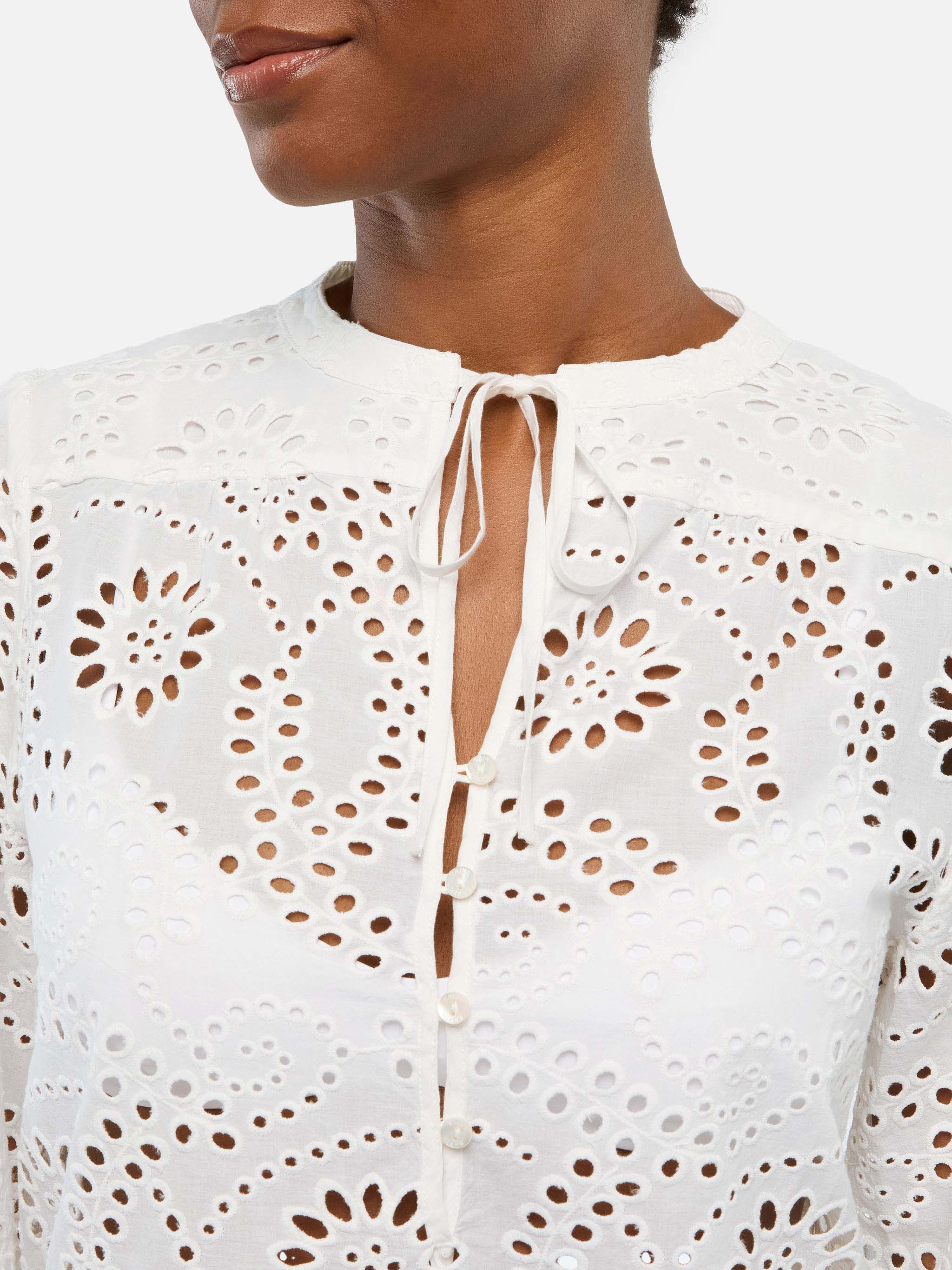mc2-saint-barth-harper-blusa-in-sangallo-bianco-oversize-donna image 2