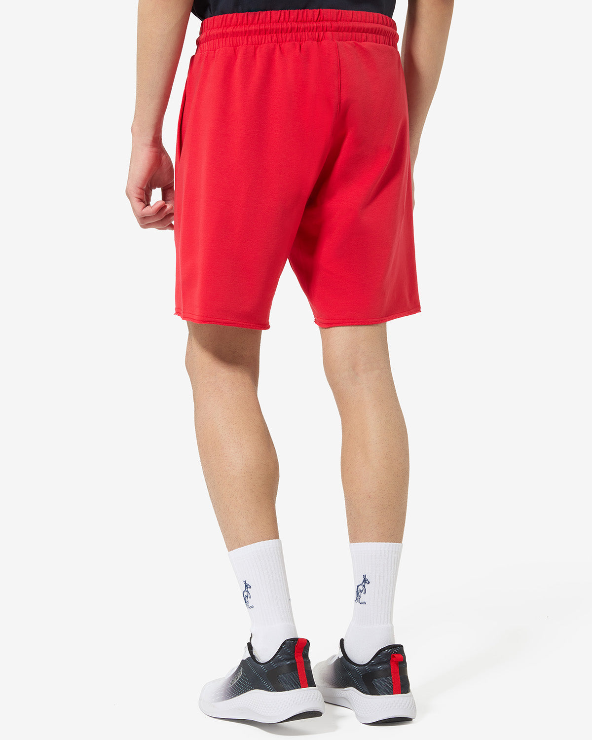 australian-essential-short-rosso-vivo-pantaloncini-in-felpa-elasticizzata image 3