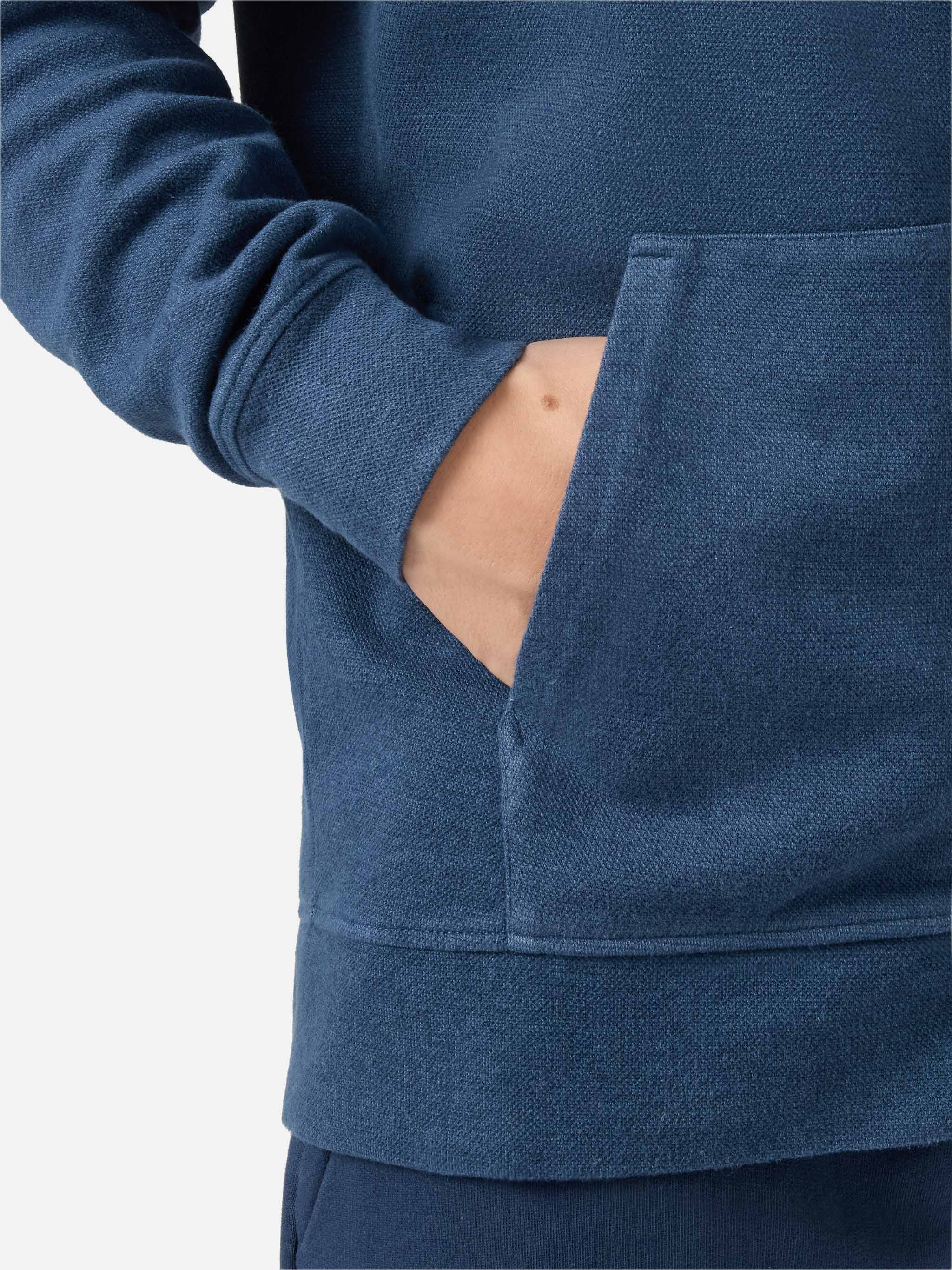 felpa-con-cappuccio-mc2-saint-barth-barrett-in-cotone-blu-con-zip-frontale image 4