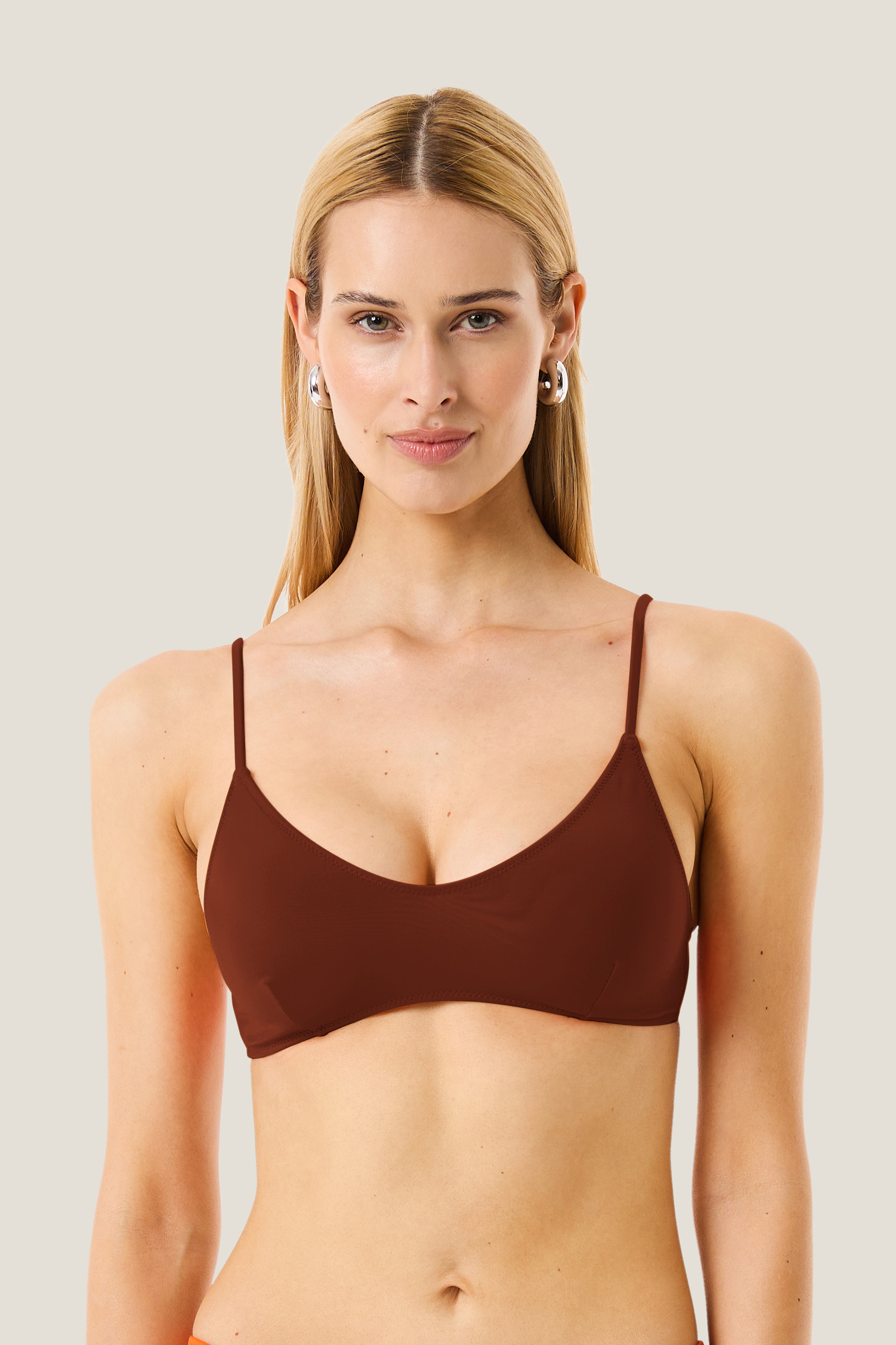 4giveness-exchange-color-top-bikini-donna-tinta-unita-con-coppe-removibili image 2