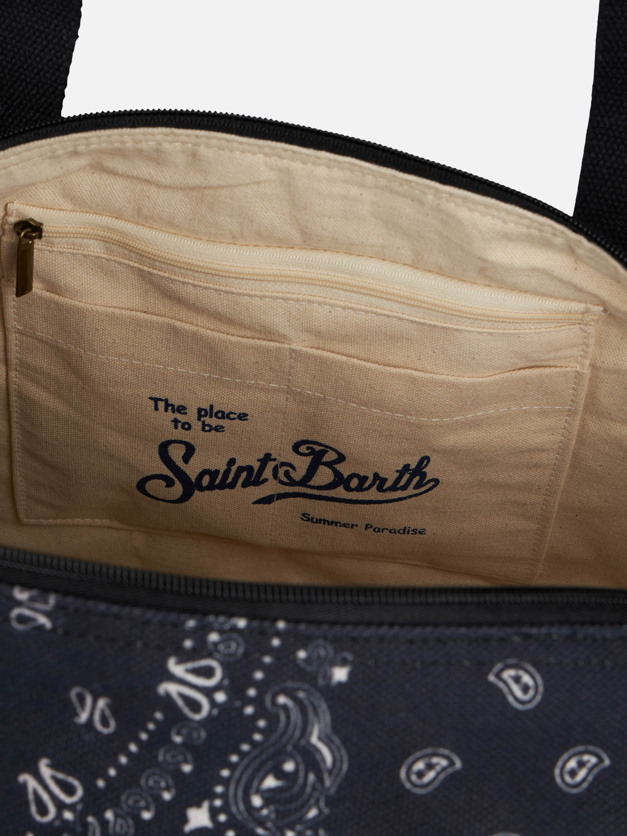 mc2-saint-barth-jetl002-borsone-da-viaggio-in-cotone-stampa-bandana-nera-55-cm image 5