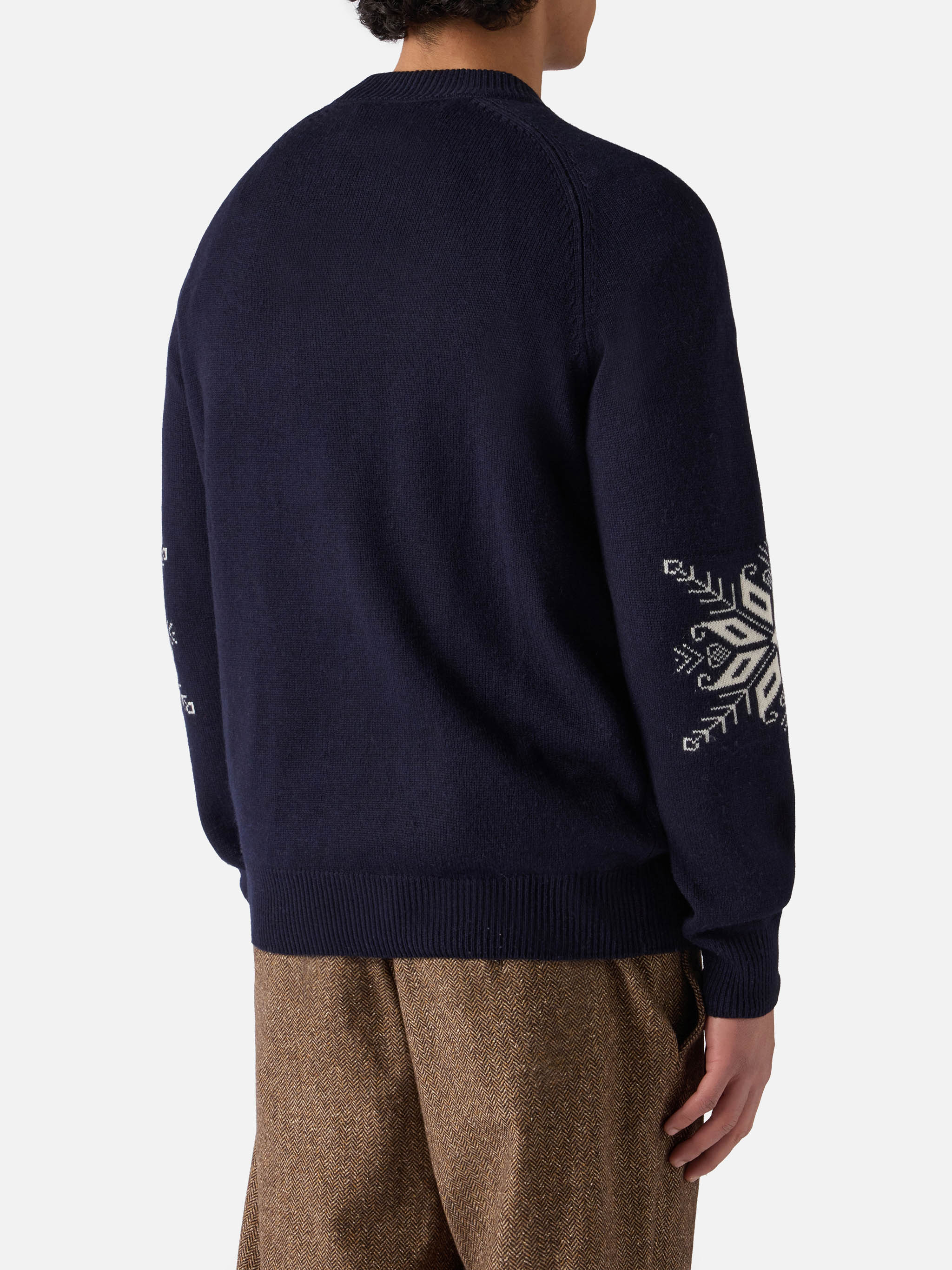 mc2-saint-barth-mezzo-dolcevita-uomo-alpine-jacquard-st-barth-ski-club-blu-navy image 3