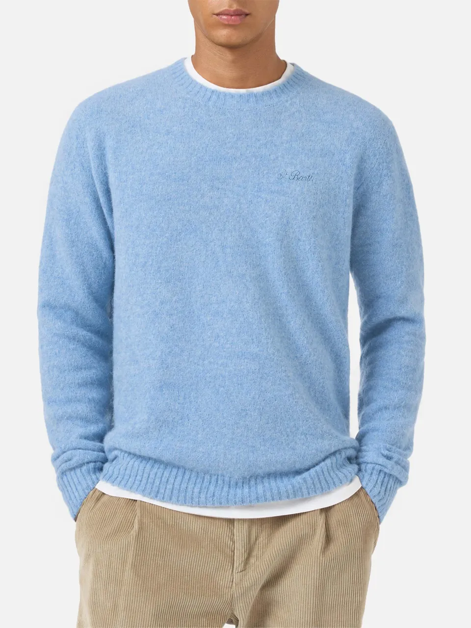 mc2-saint-barth-maglione-regent-girocollo-in-alpaca-stretch-azzurro-uomo image 1