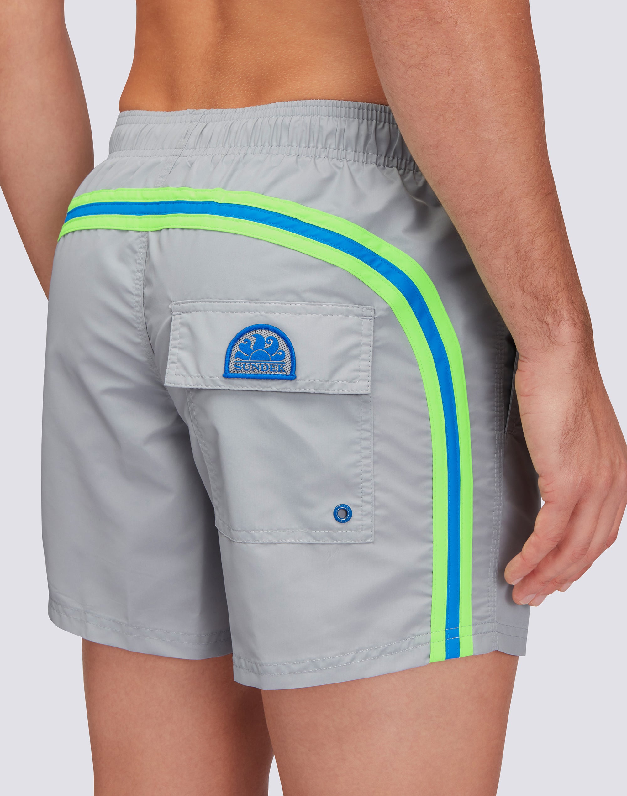 sundek-costume-da-bagno-uomo-corto-iconic-taffeta-arcobaleno-2-colori image 3