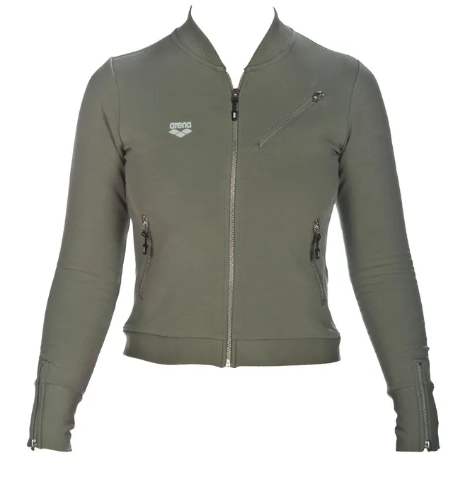 arena-w-gym-f-z-giacca-sportiva-donna-con-zip image 1