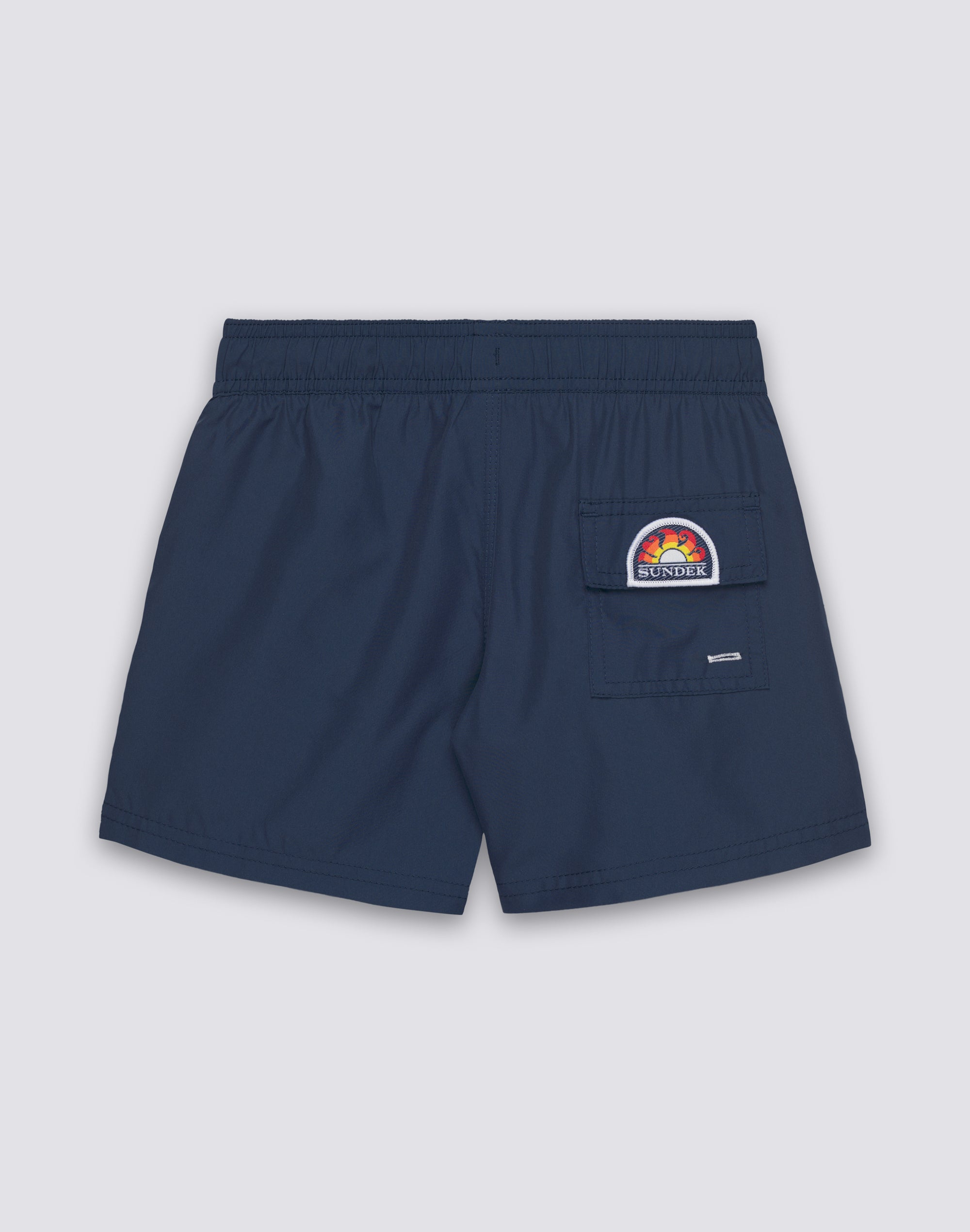 sundek-b734bdrt300-costume-da-bagno-bambino-tinta-unita-tricolore-in-repreve image 2
