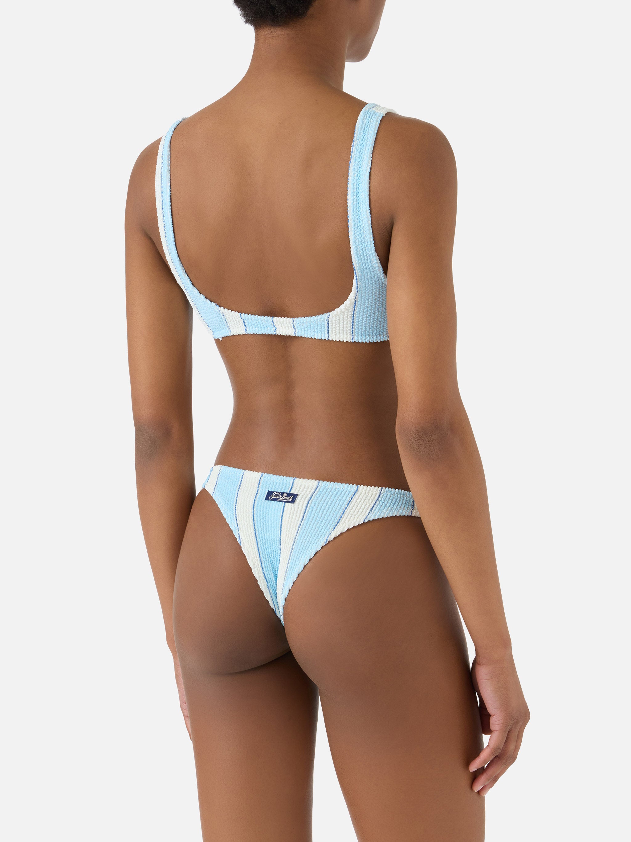 mc2-saint-barth-bikini-naima-naomi-crinkle-a-righe-azzurre-donna image 4