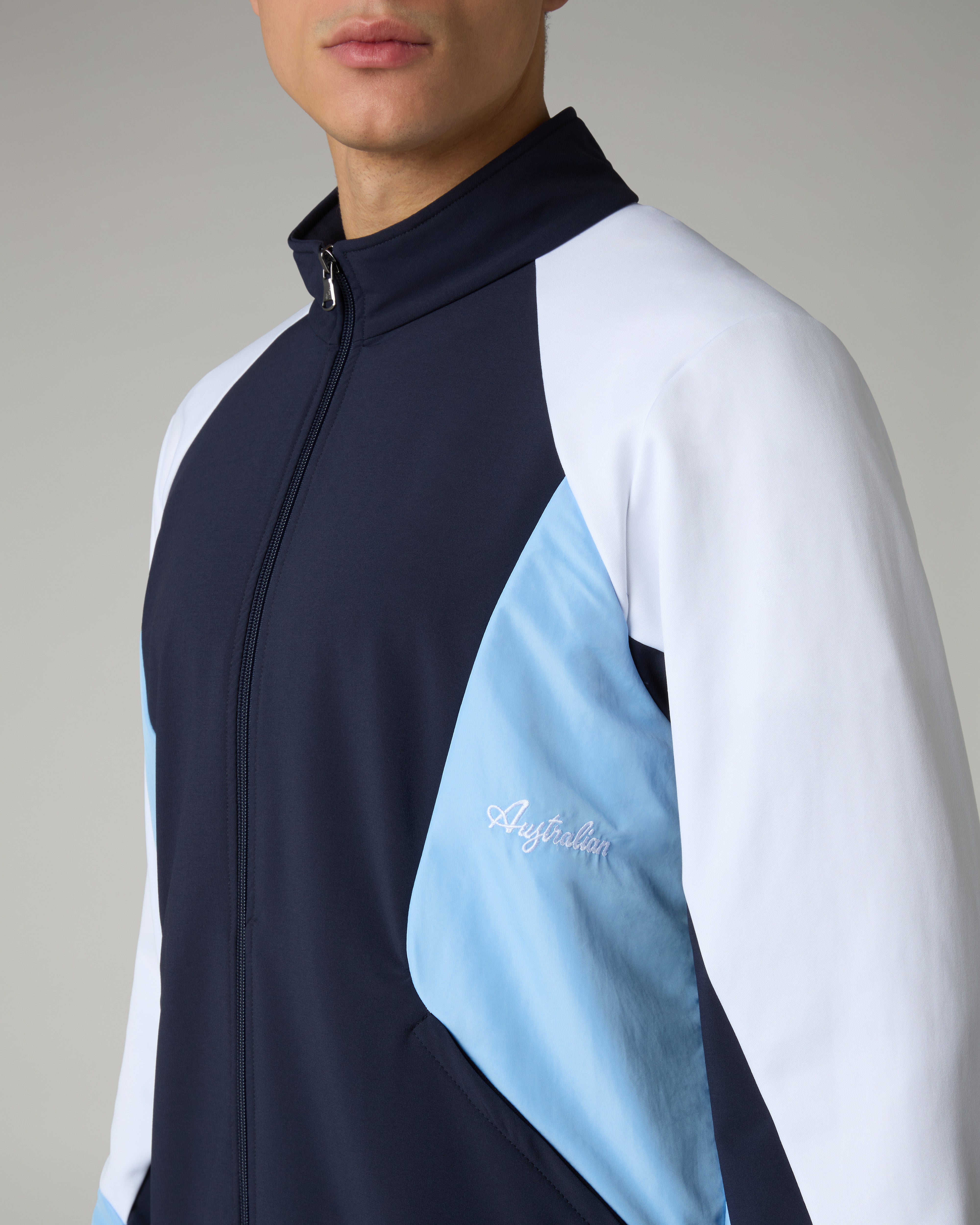 australian-color-block-match-tracksuit-tuta-eclipse-blue-full-zip image 5