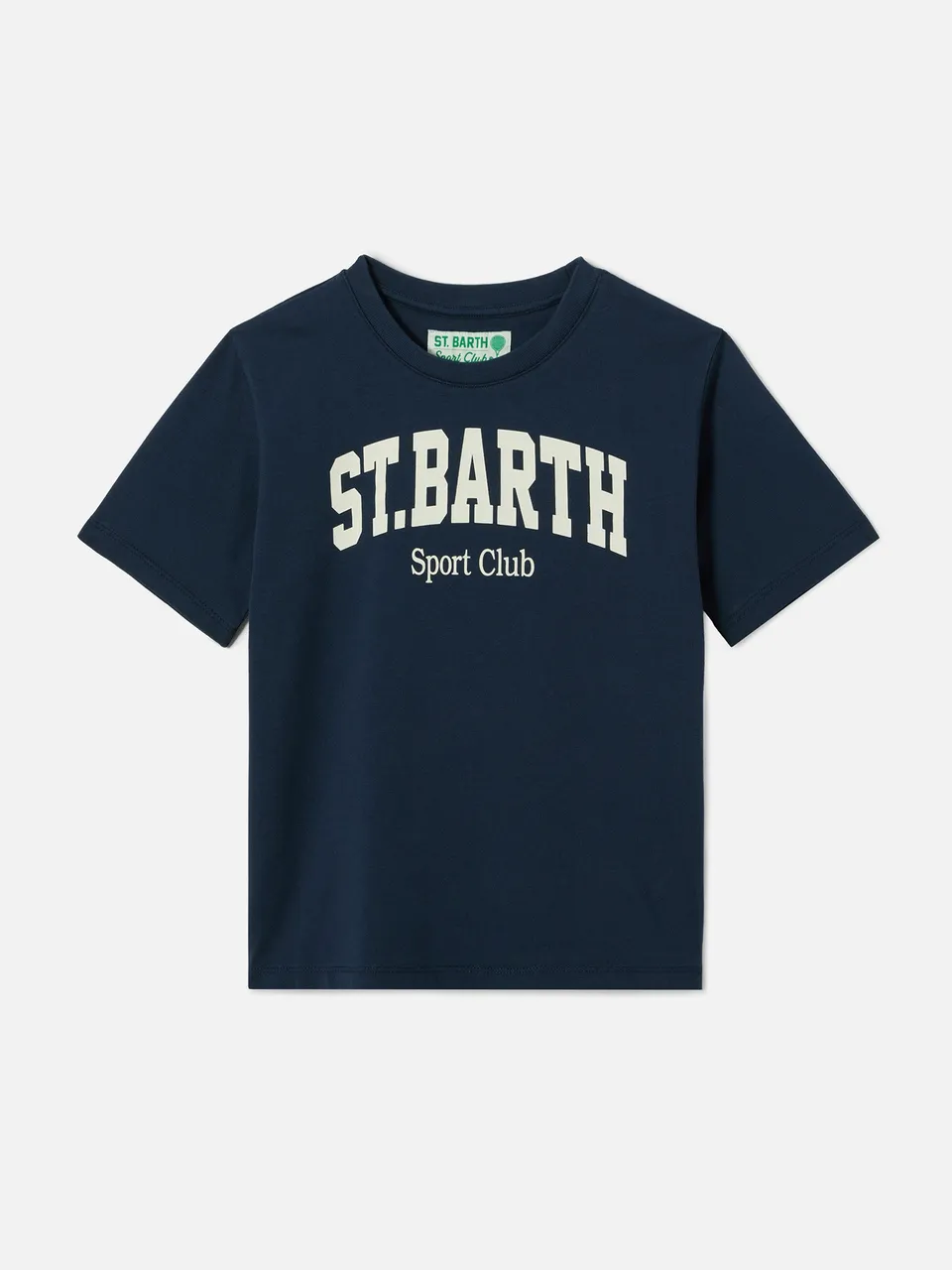 mc2-saint-barth-t-shirt-denver-jr-da-bambino-in-puro-cotone-blu-con-stampa-sport image 1