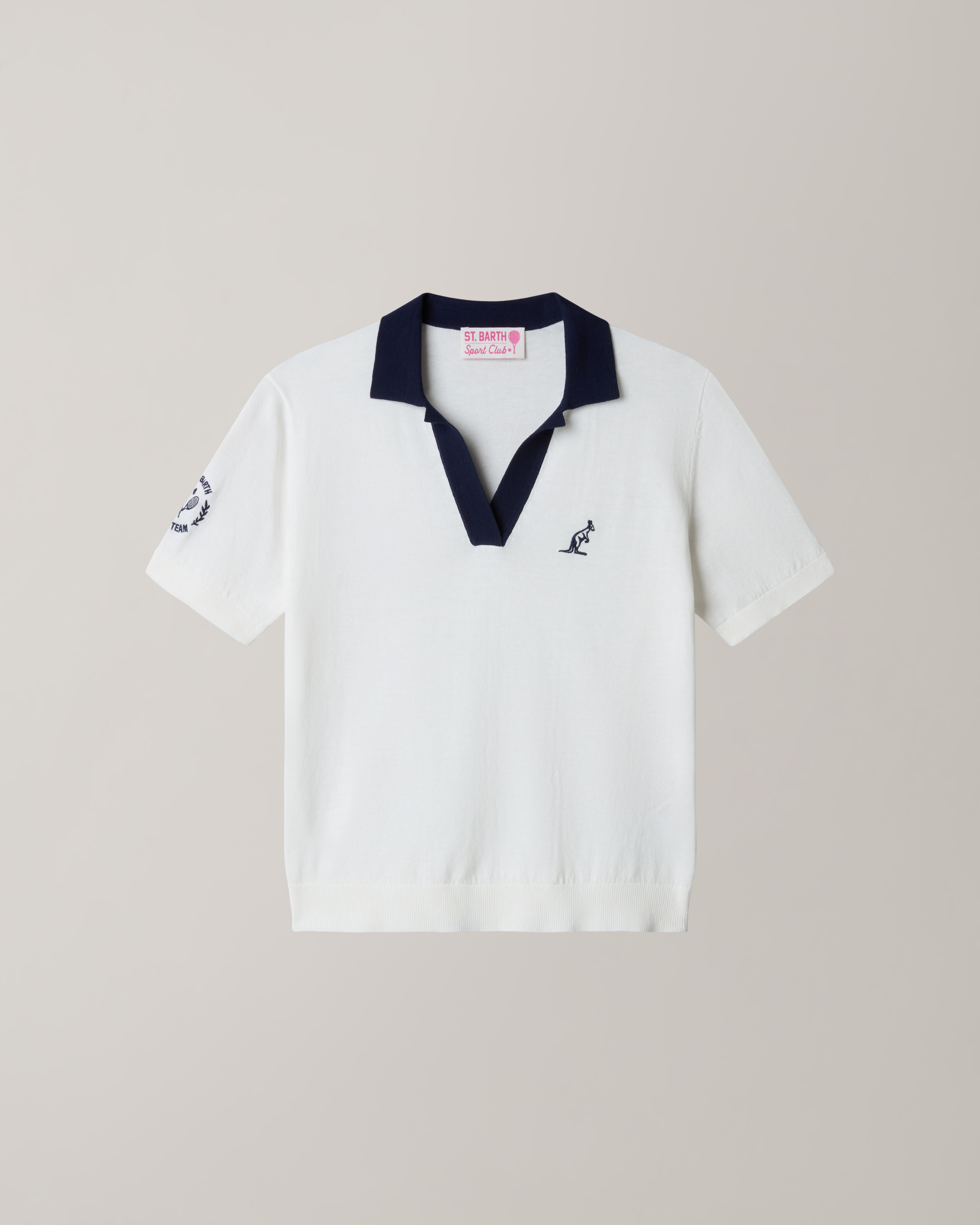 australian-polo-evonne-bianca-cotone-st-barth image 1