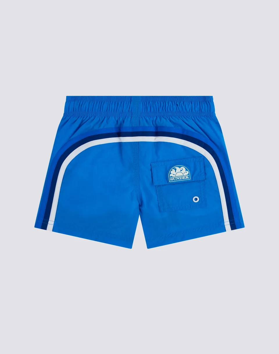 sundek-costume-mare-bambino-boxer-crinkled-vita-elasticata image 1