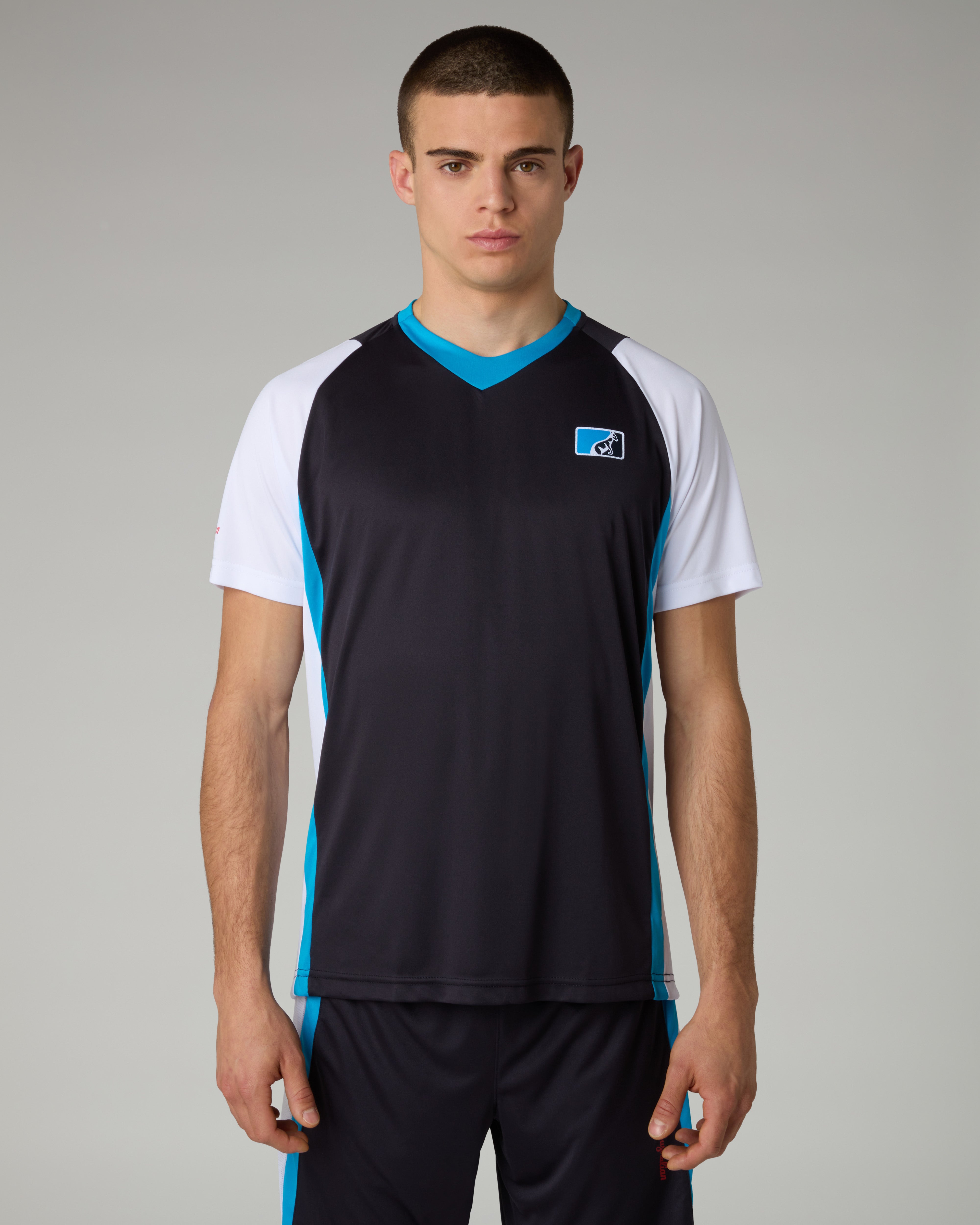 australian-league-t-shirt-tecnica-ace-blu-navy-performance-tennis image 1