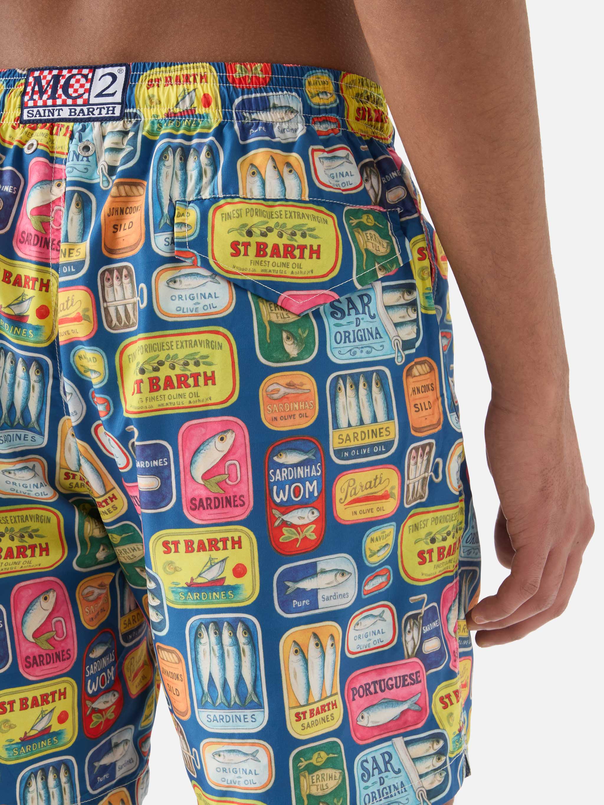 mc2-saint-barth-lighting-costume-mare-uomo-blu-stampa-lattine-di-sardine-all-ove image 6