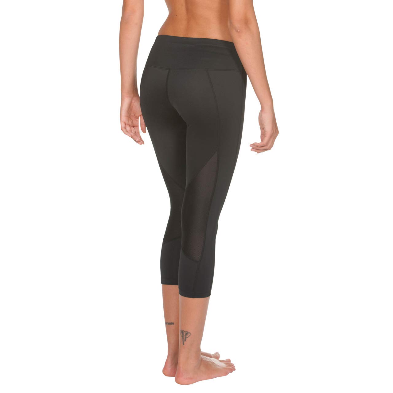 arena-gym-leggings-sportivi-3-4-donna-nero image 5