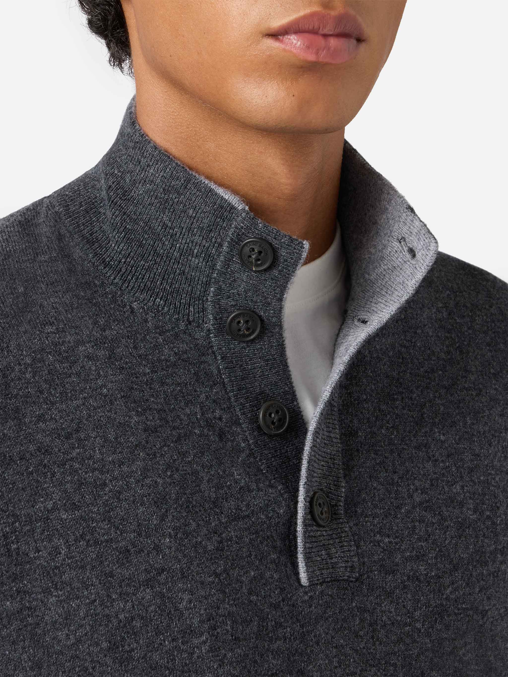 mc2-saint-barth-maglione-danya-mezzocollo-zip-lana-merino-cashmere-antracite image 2