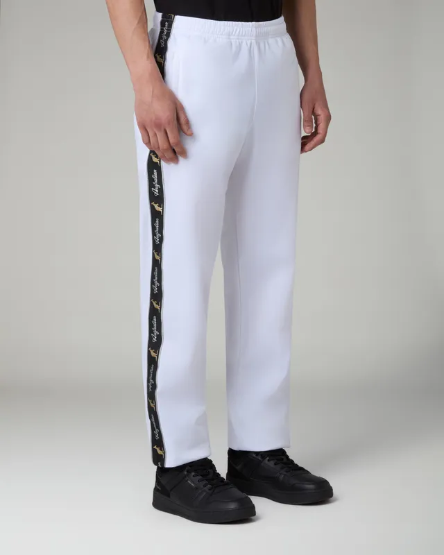 australian-acetate-track-pants-pantalone-tuta-bianco-olupa0014black image 1
