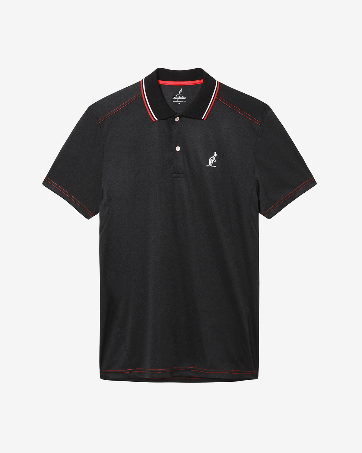 australian-tech-ace-polo-shirt-nera-tennis-elastica image 5