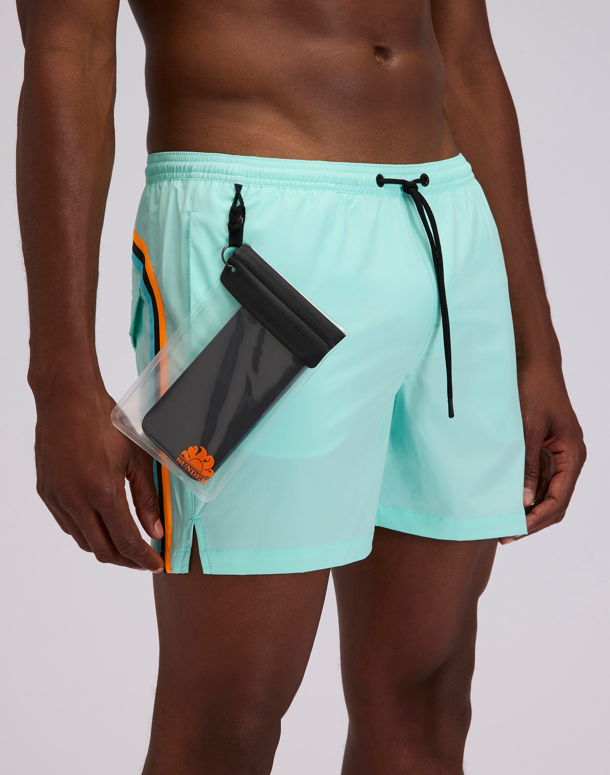 sundek-m909-boardshort-uomo-stretch-con-custodia-waterproof-removibile image 3