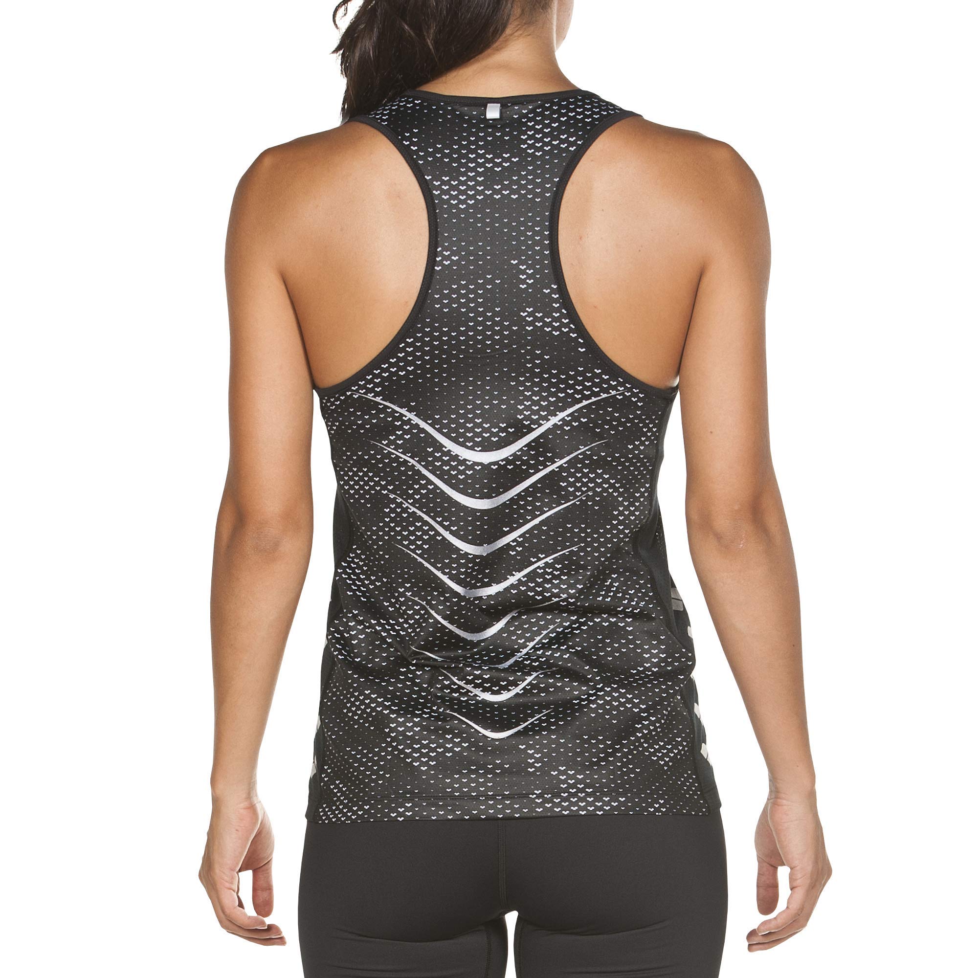 arena-w-run-tank-top-canotta-donna-camou-black-white-xl image 6