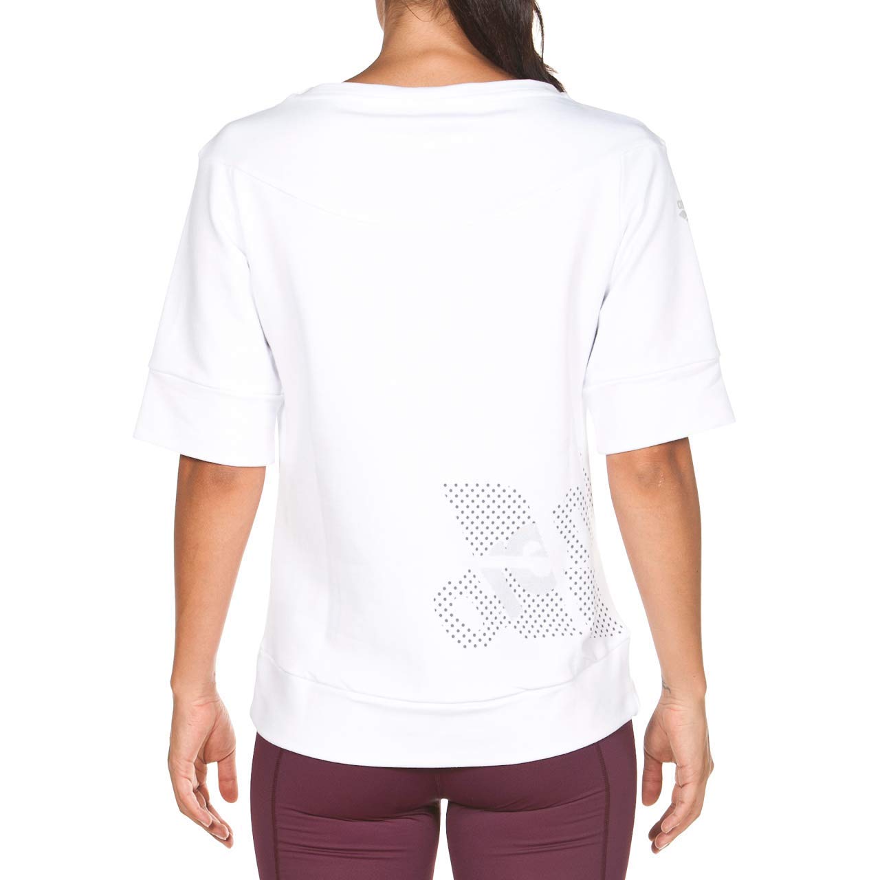 arena-w-gym-s-s-fleece-maglia-di-taglio-ampio-donna image 7
