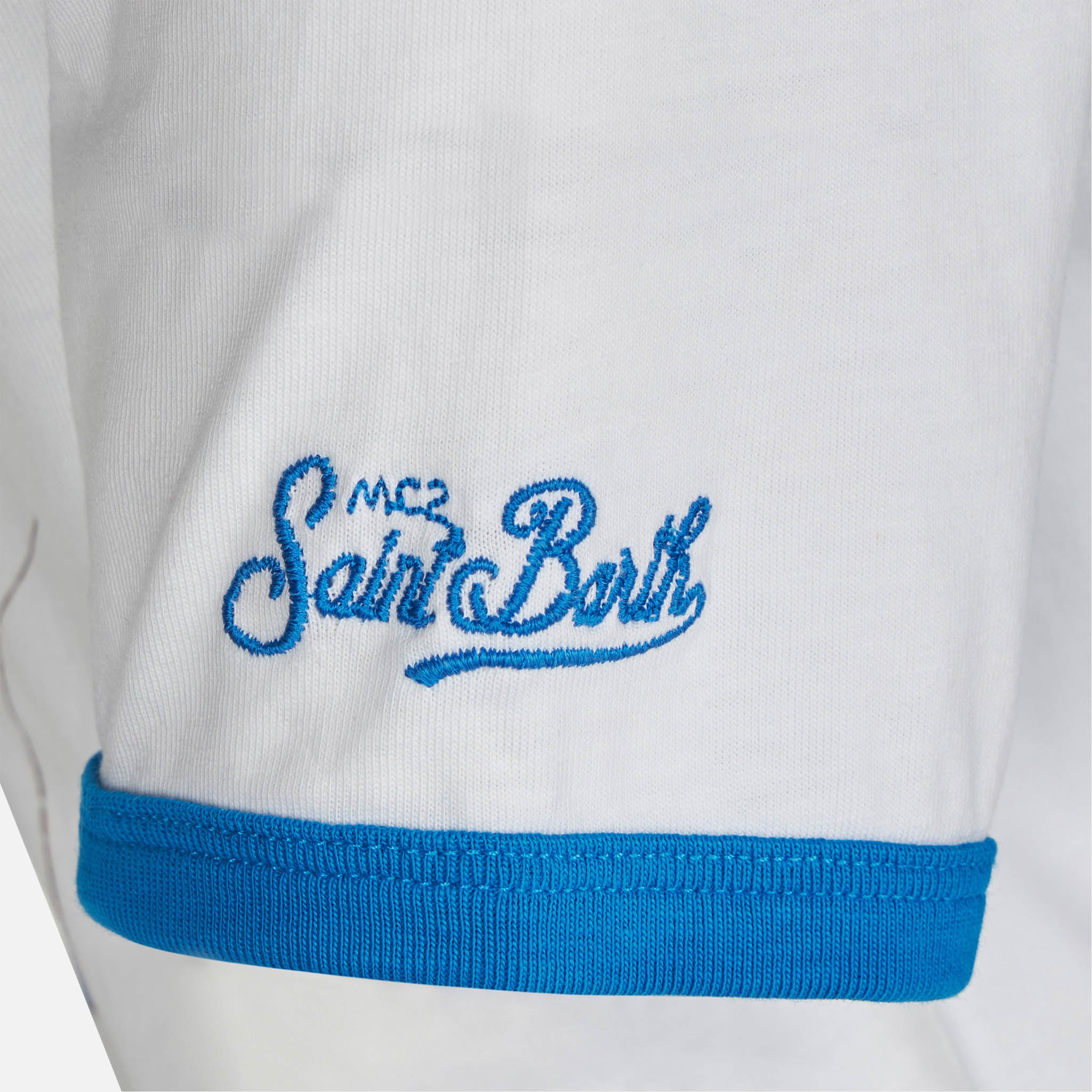 mc2-saint-barth-dean-jr-t-shirt-bambino-bianca-spiderman-special-edition-marvel image 2