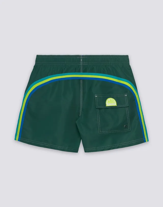 sundek-m504bdta100-iconic-costume-uomo-corto-vita-elasticata-in-nylon-taffeta image 1