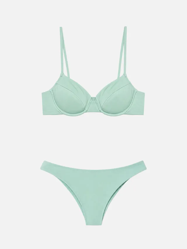 mc2-saint-barth-bea-elise-bikini-bralette-con-ferretto-verde-salvia image 1