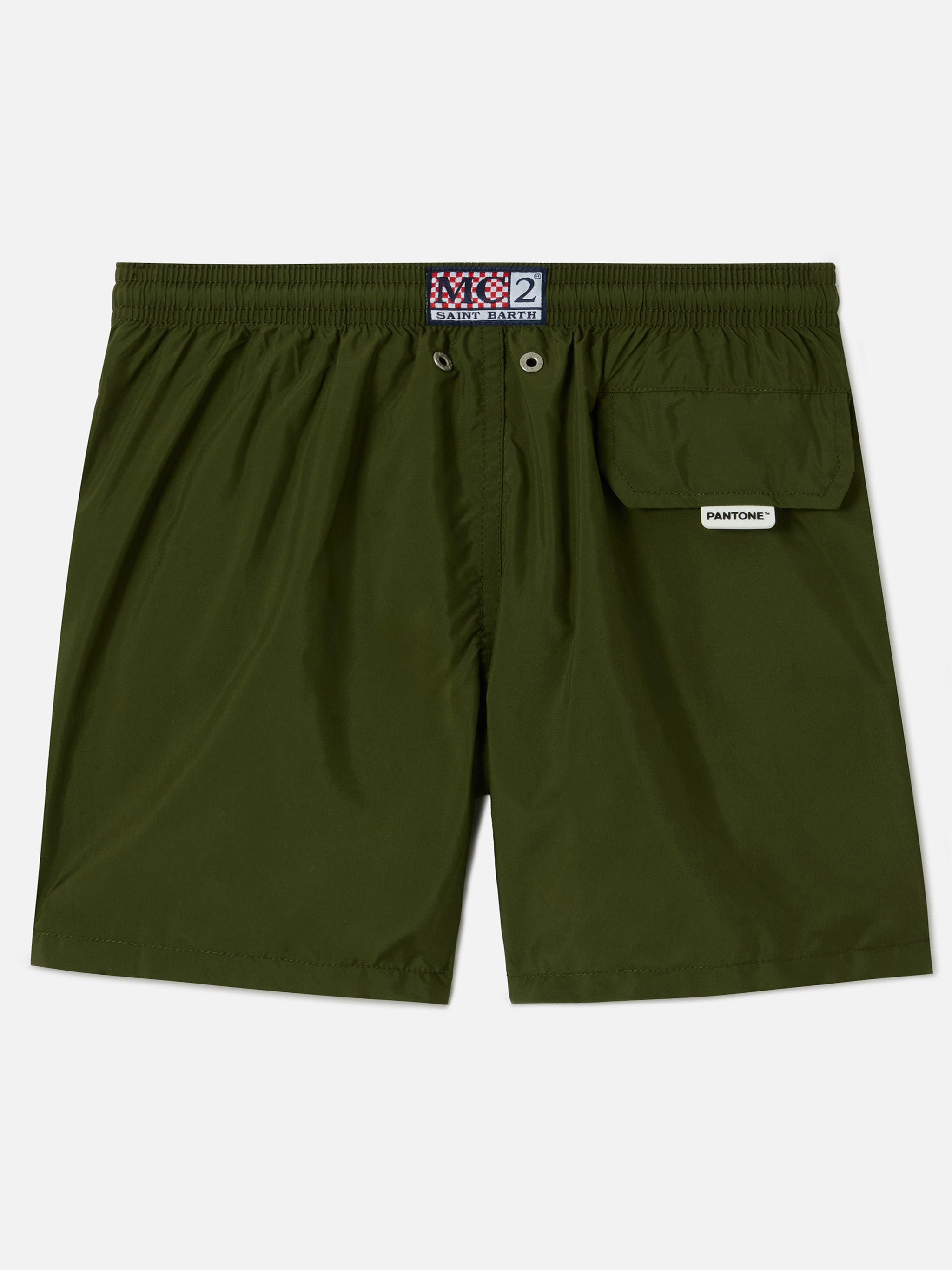 mc2-saint-barth-costume-jean-lighting-pantone-tinta-unita-verde-militare-bambino image 2