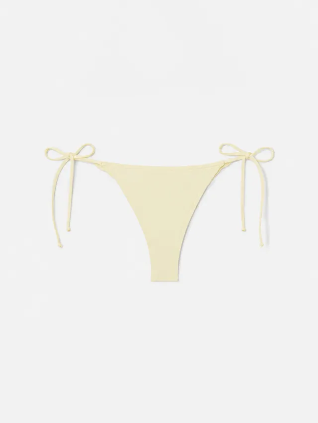 slip-mare-mc2-saint-barth-marielle-brasiliano-con-laccetti-giallo-burro image 1