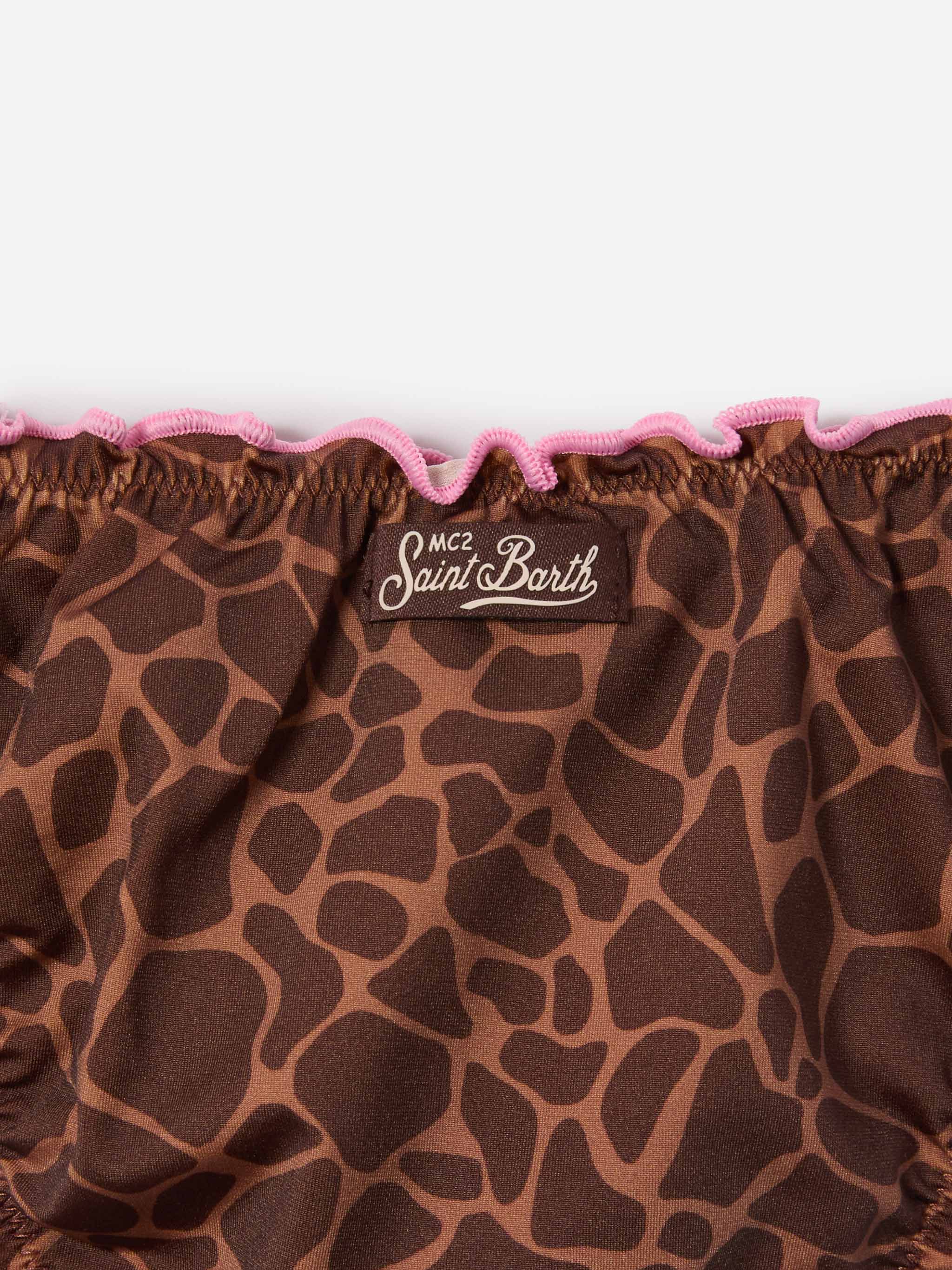 mc2-saint-barth-slip-mare-cric-animalier-bambina-bordi-rosa image 3