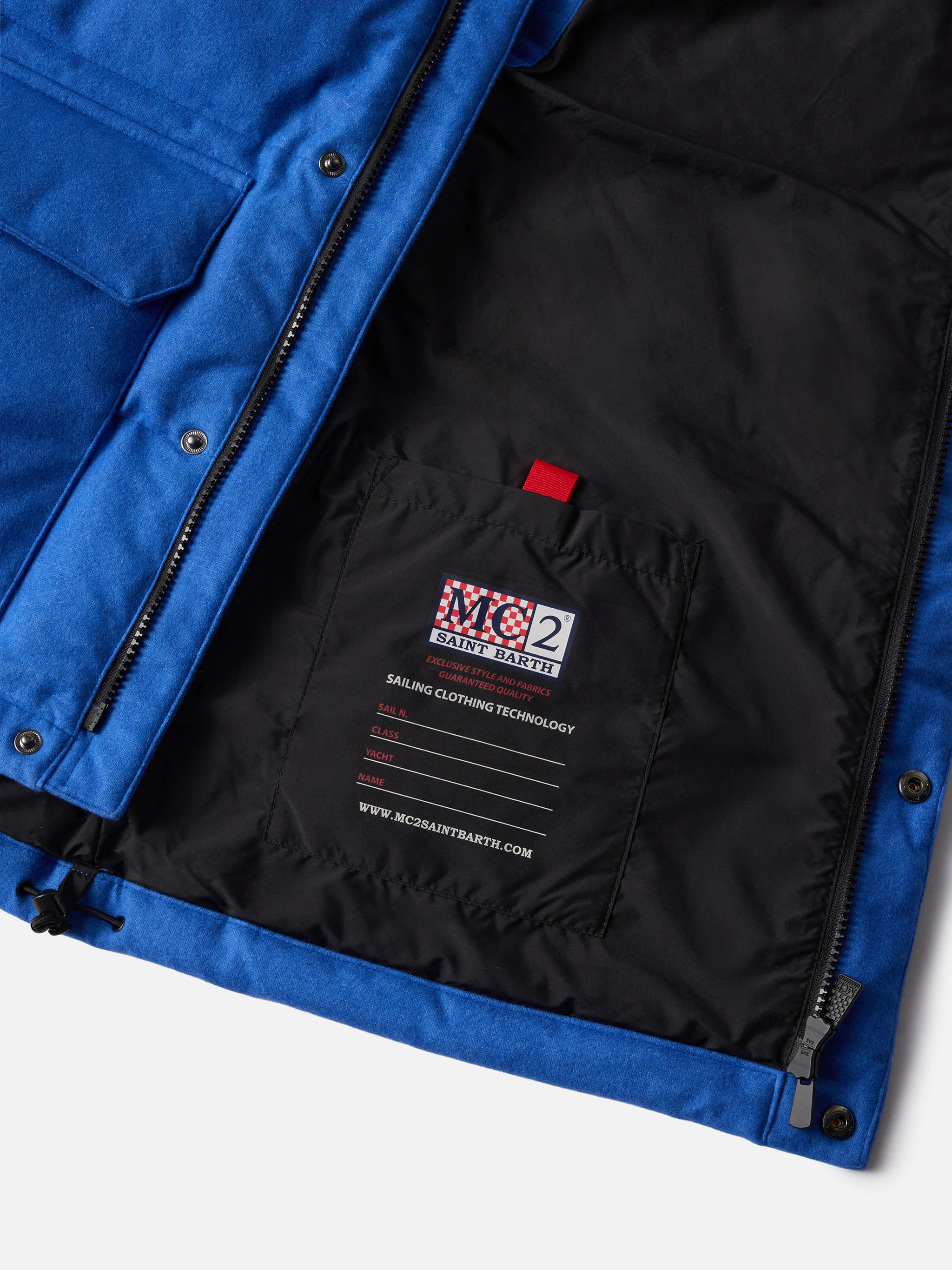 mc2-saint-barth-thunder-gilet-imbottito-misto-lana-bluette-uomo image 6