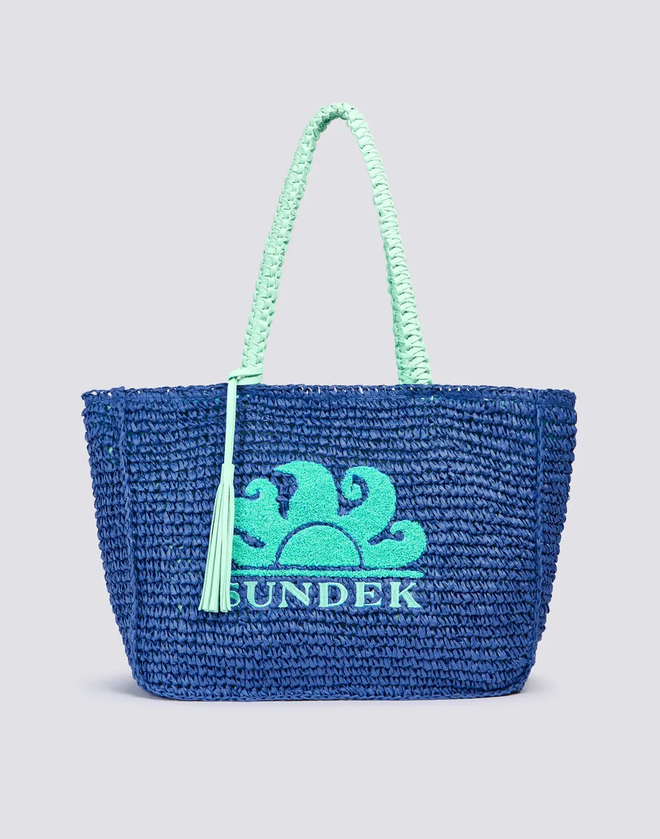 sundek-wina-shopping-bag-in-paper-straw image 1