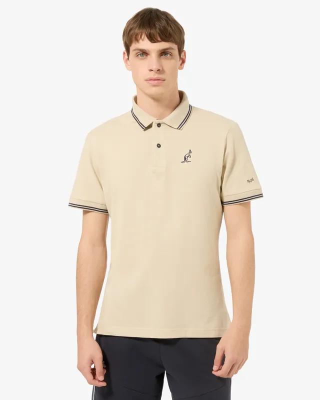 australian-dna-polo-piquet-elasticizzato-sabbia image 1