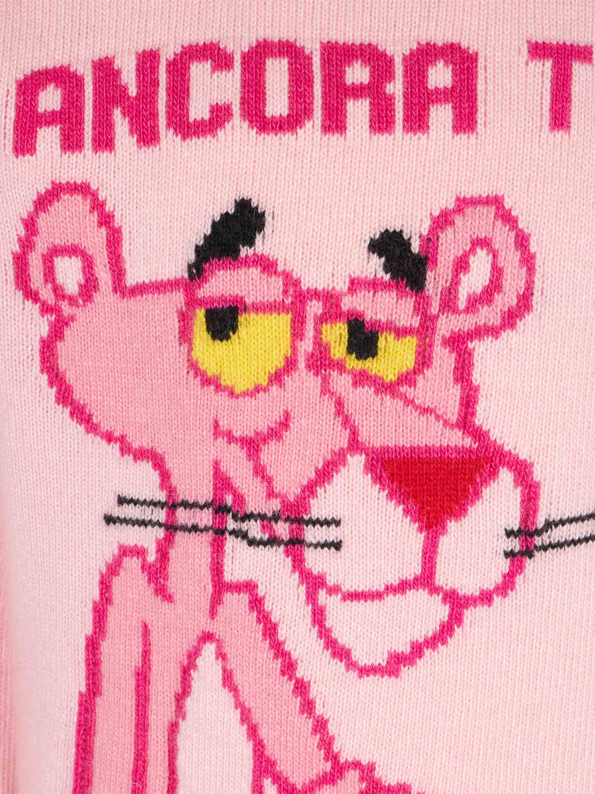 mc2-saint-barth-maglione-bambina-rosa-pantera-rosa-ancora-tu-edizione-speciale image 2
