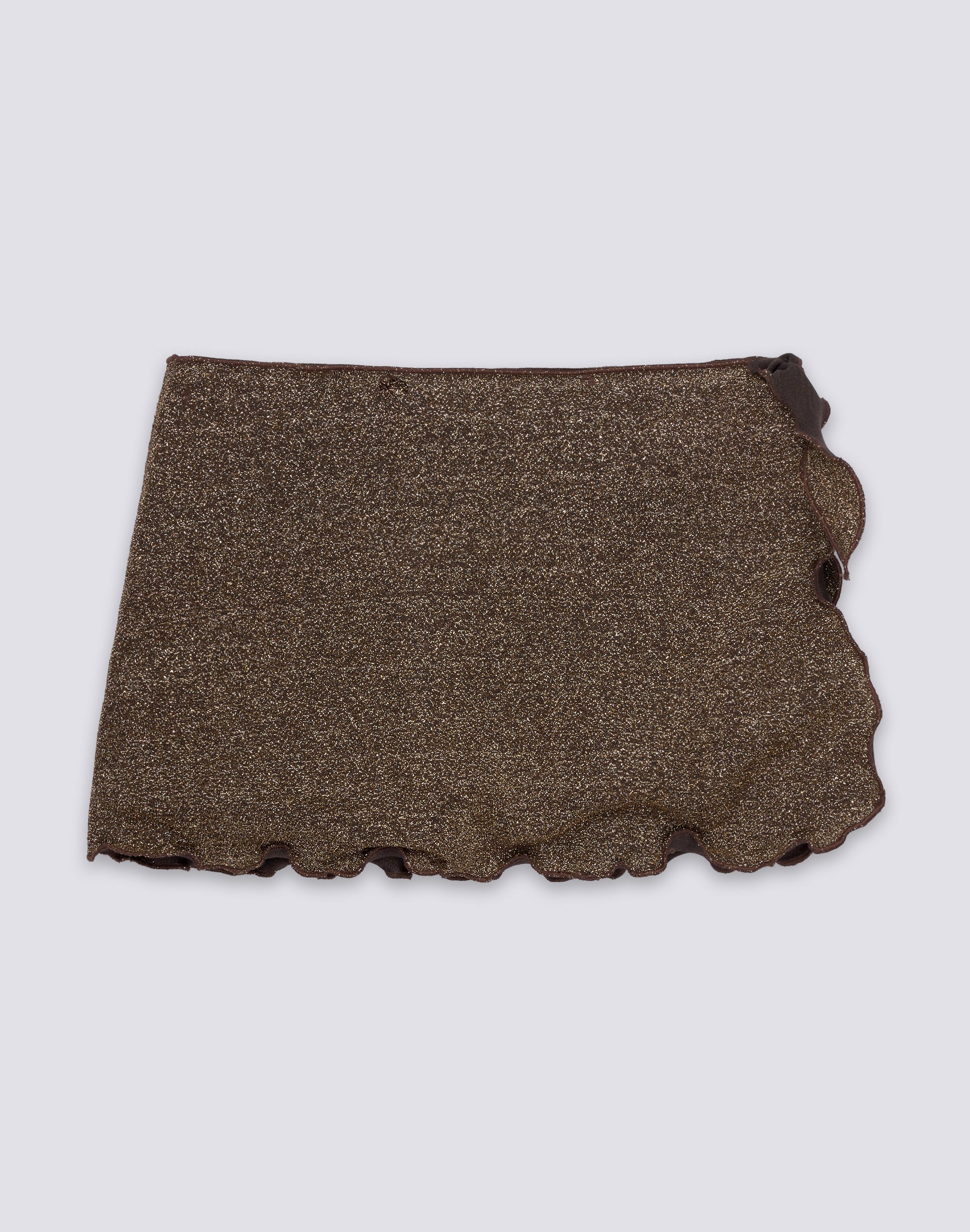 sundek-mini-pareo-bambina-in-lurex-arricciato-con-nodo image 1