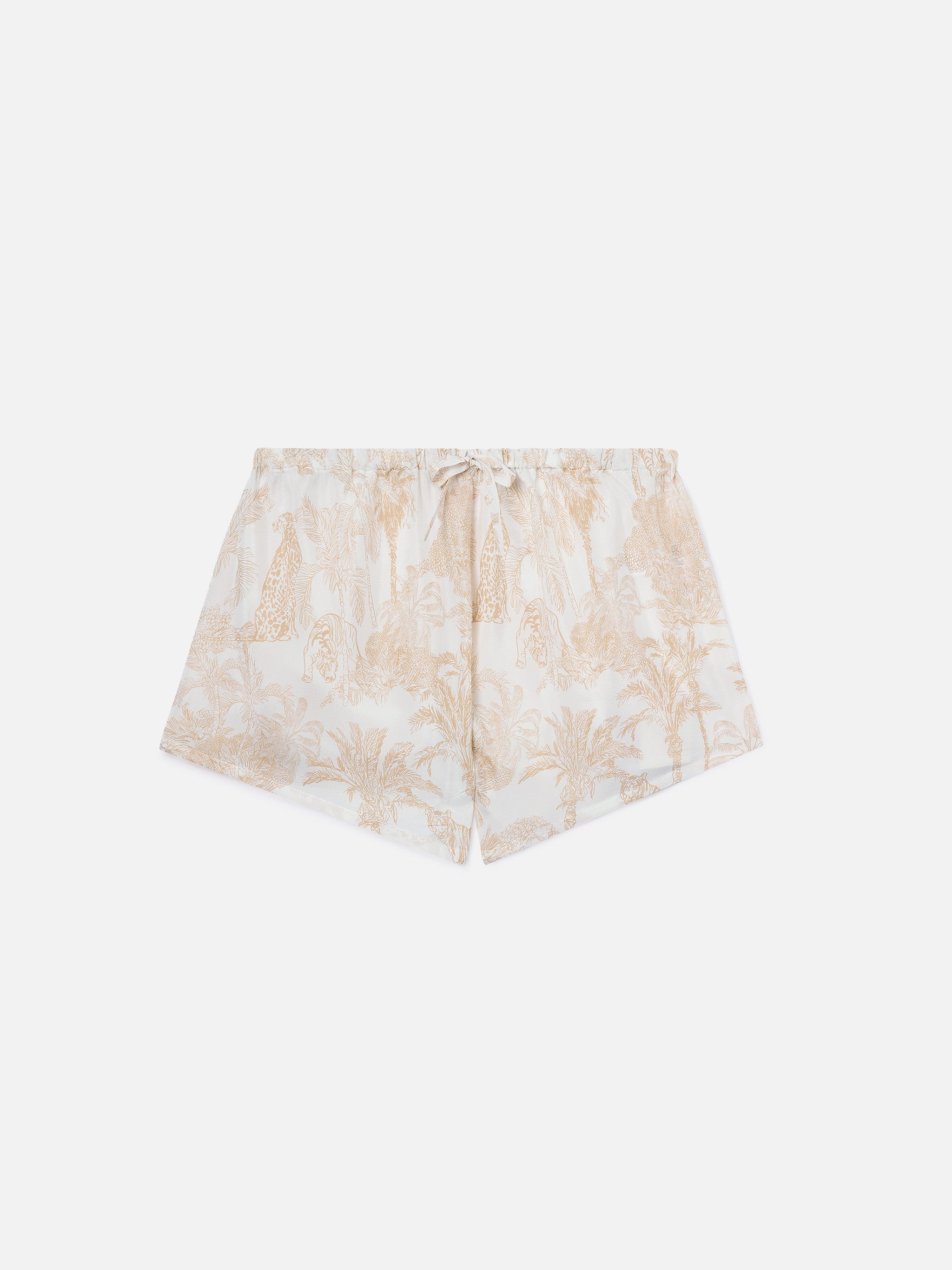 mc2-saint-barth-shorts-kammy-in-pura-seta-habotai-con-stampa-toile-de-jouy image 5