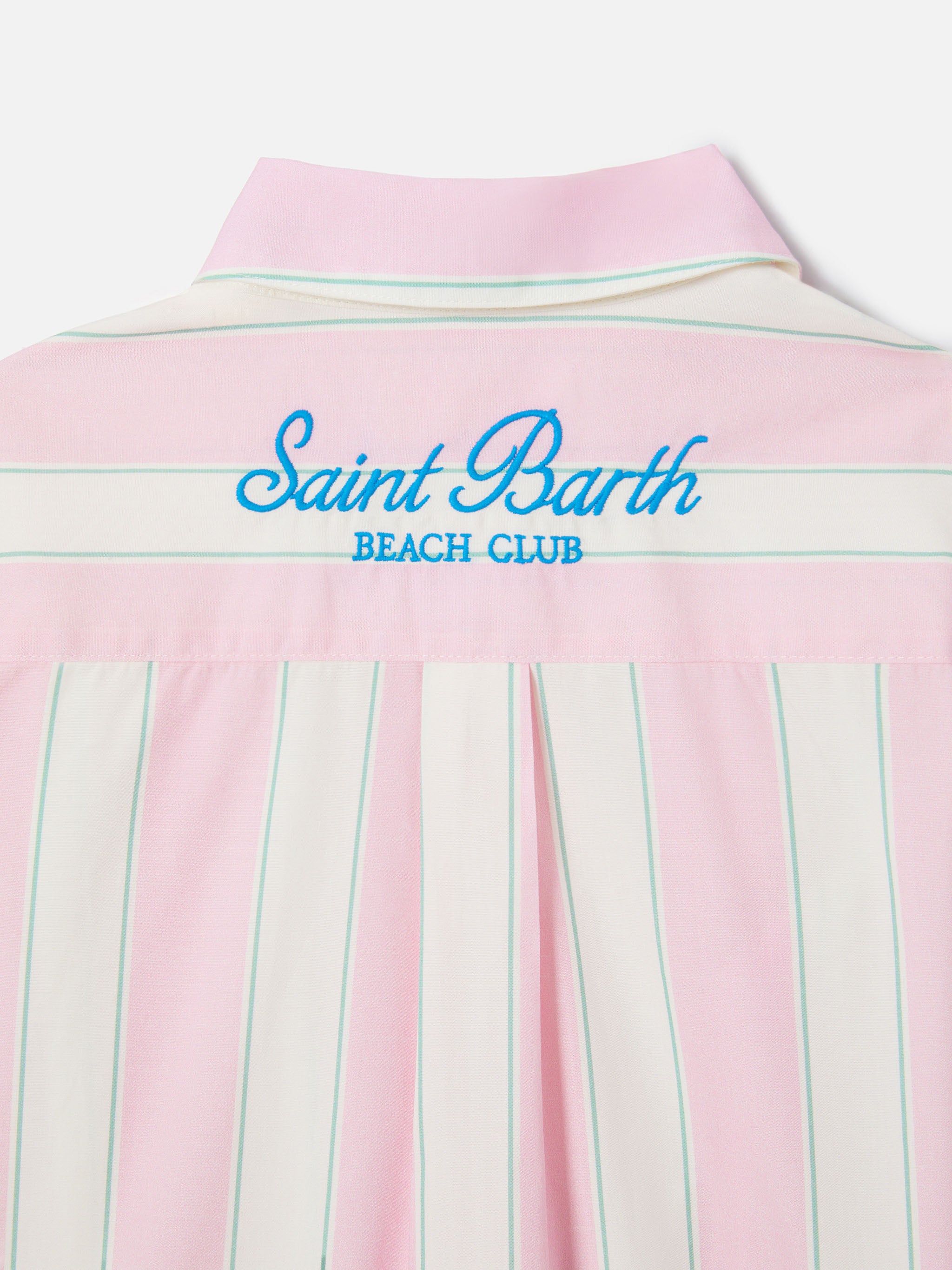 mc2-saint-barth-camicia-mini-brigitte-da-bambina-in-popeline-di-cotone-a-righe image 3
